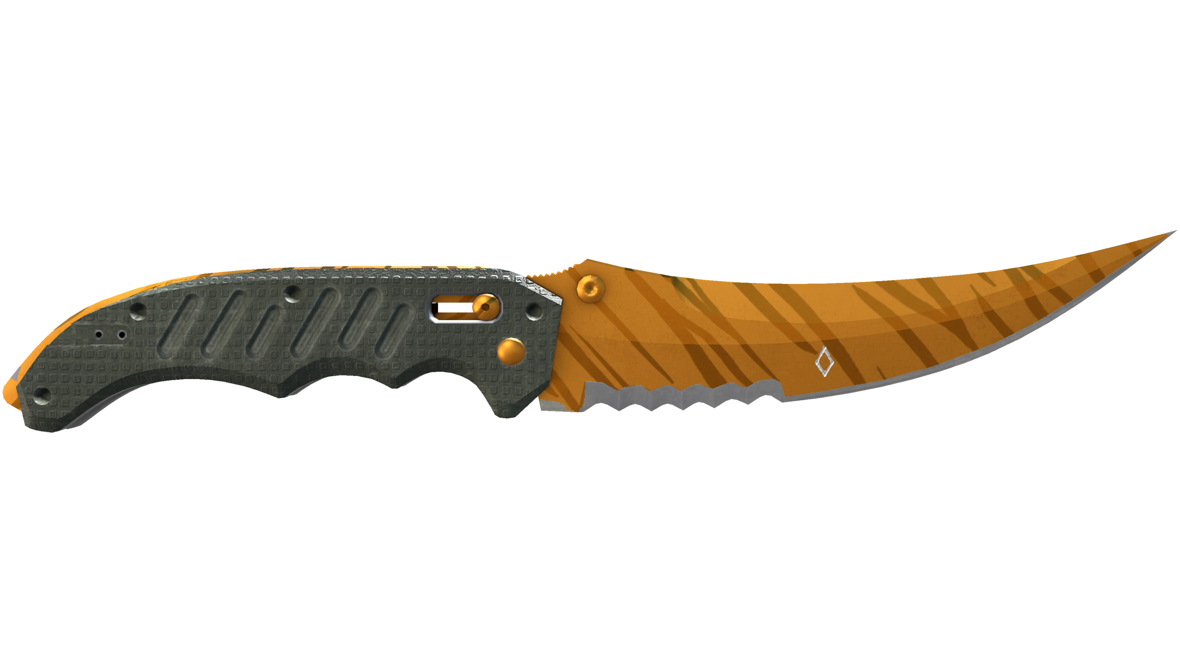 ★ StatTrak™ Flip Knife | Tiger Tooth (Factory New)