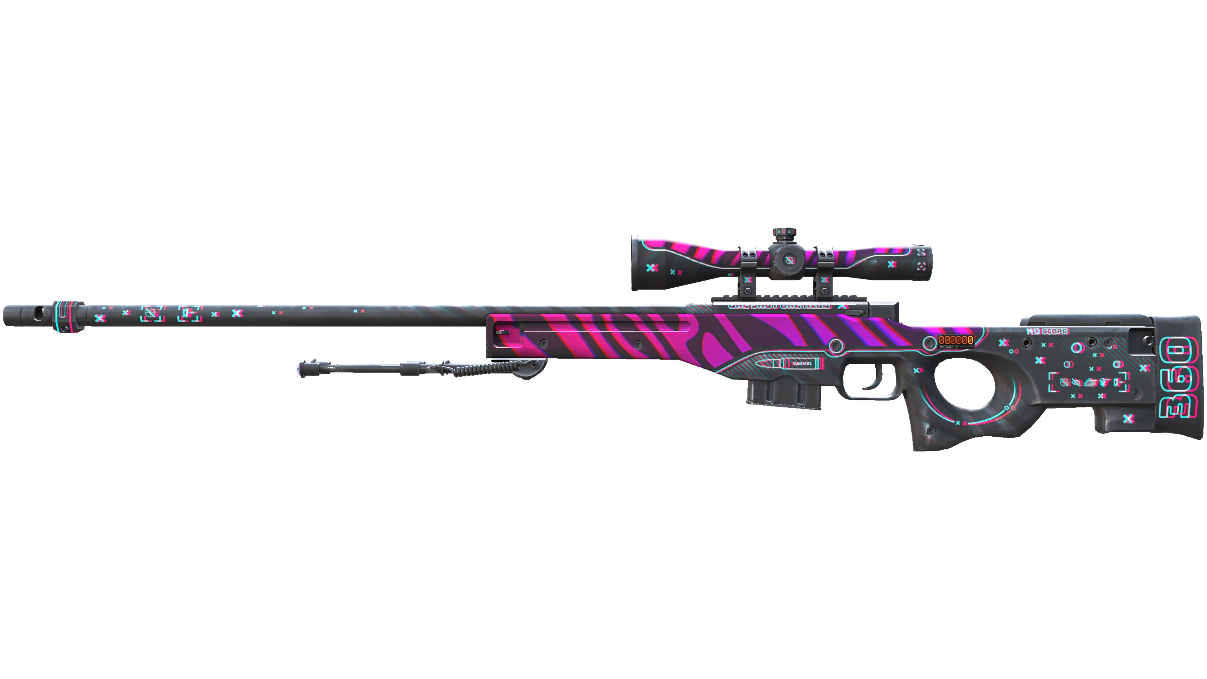 StatTrak™ AWP | Chromatic Aberration (Minimal Wear)