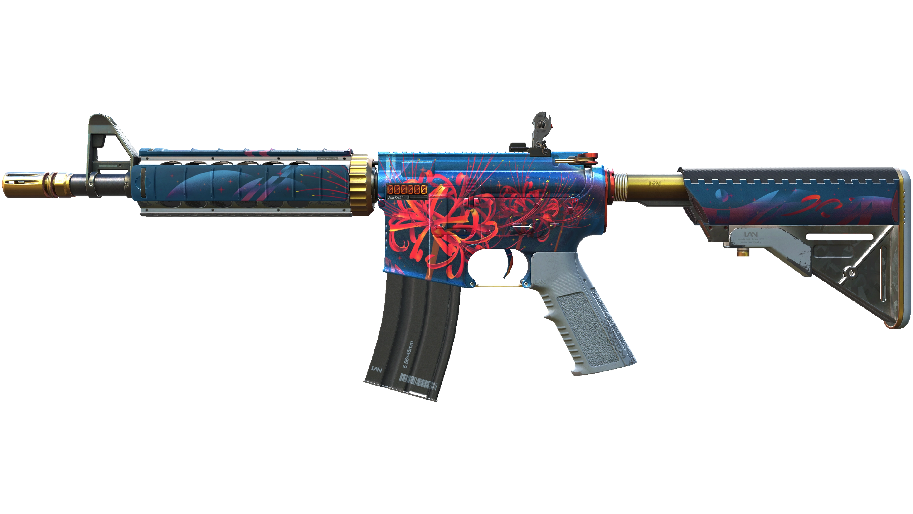 Miniature de StatTrak™ M4A4 | Spider Lily (Minimal Wear)