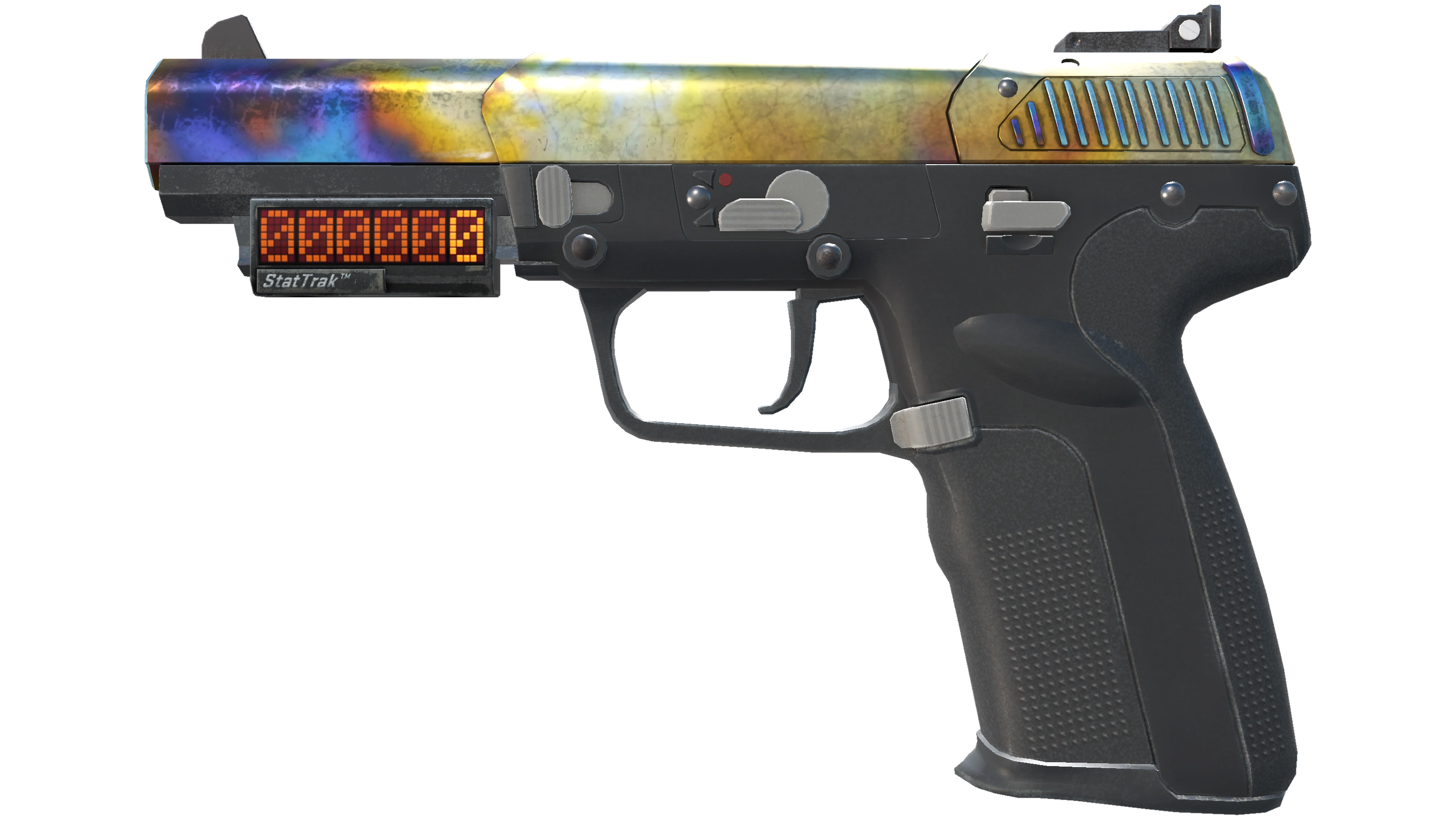 StatTrak™ Five-SeveN | Case Hardened (Well-Worn)