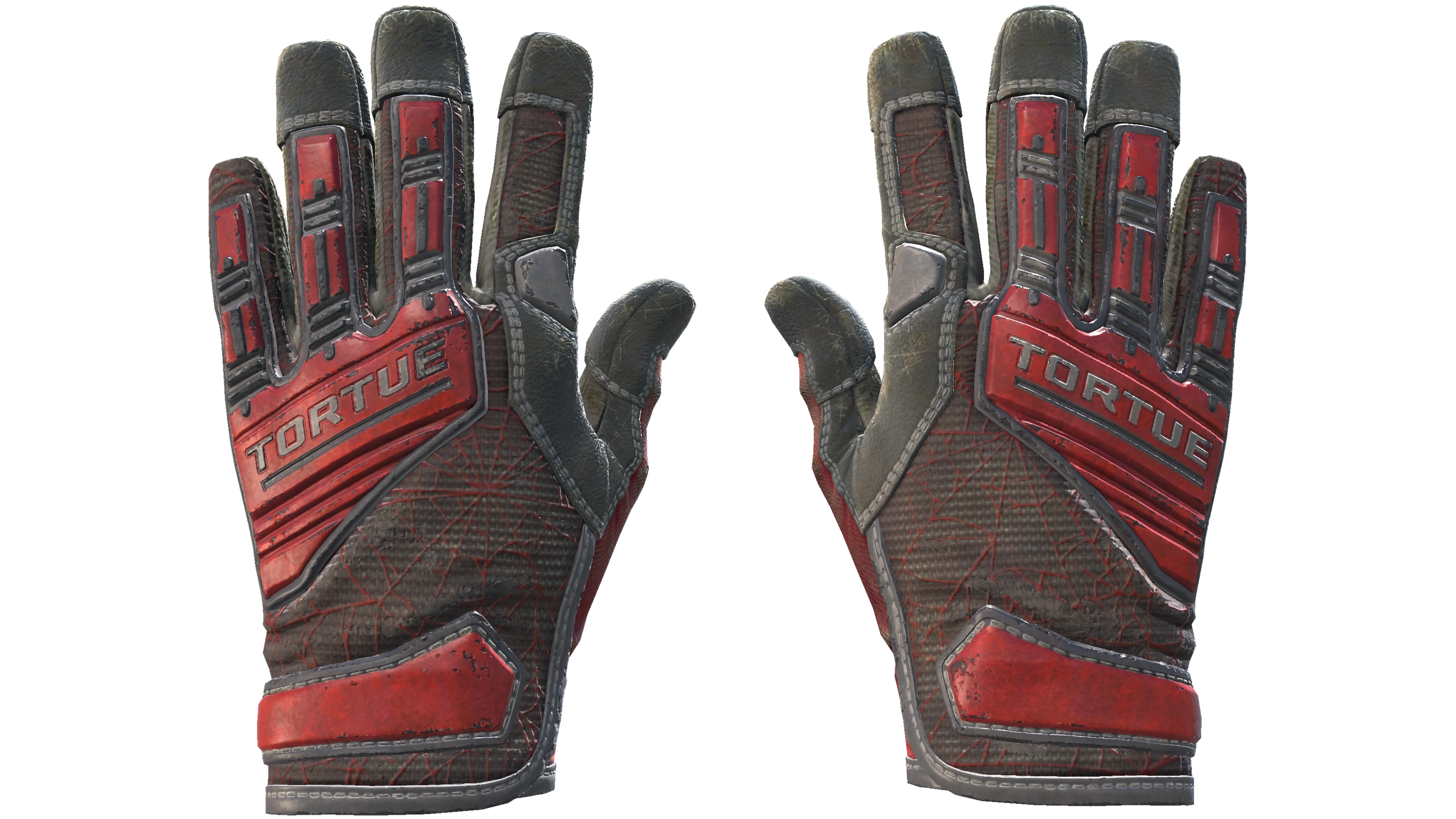 Vorschau von ★ Specialist Gloves | Crimson Web (Well-Worn)