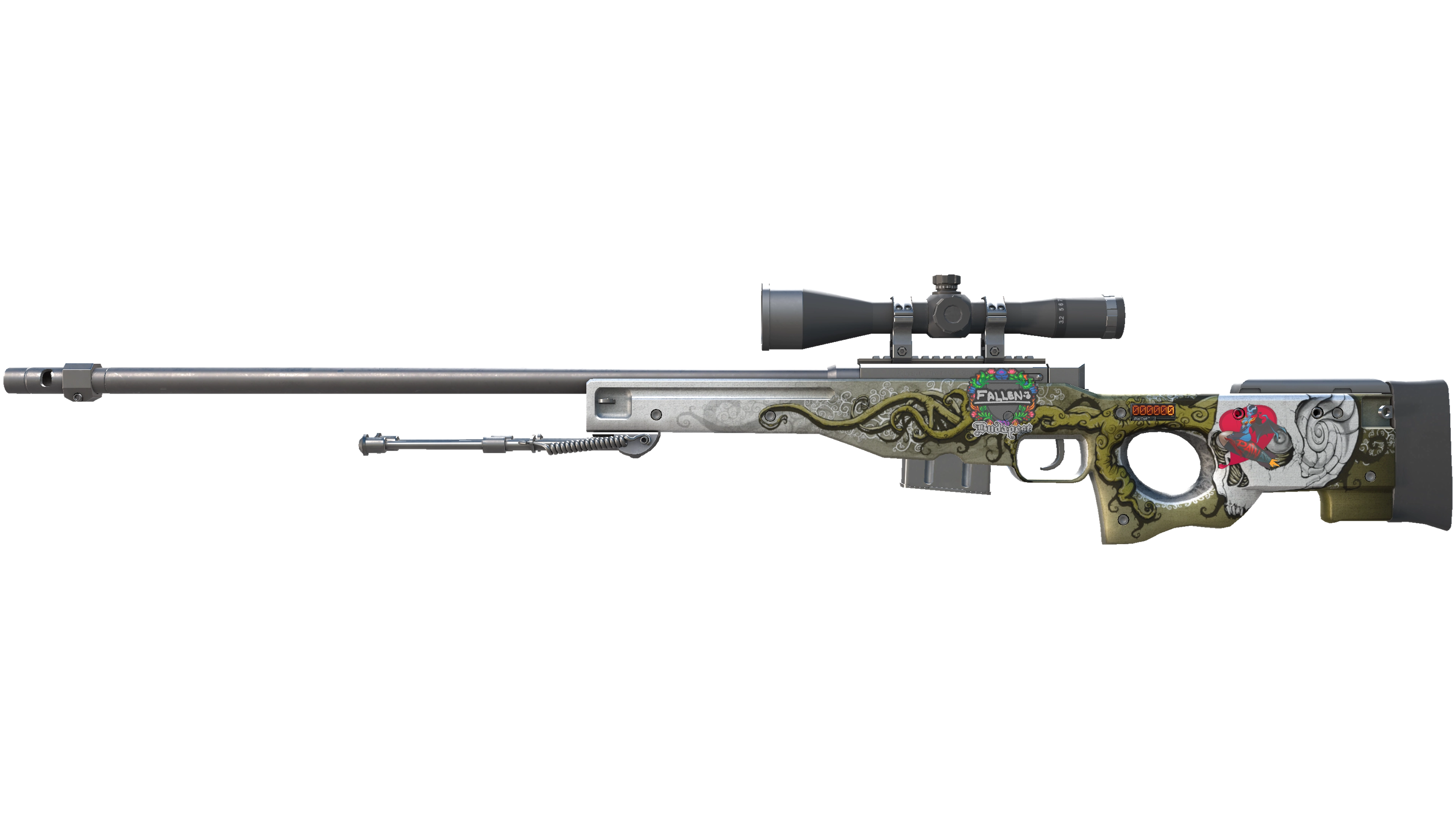 StatTrak™ AWP | Worm God (Minimal Wear) thumbnail