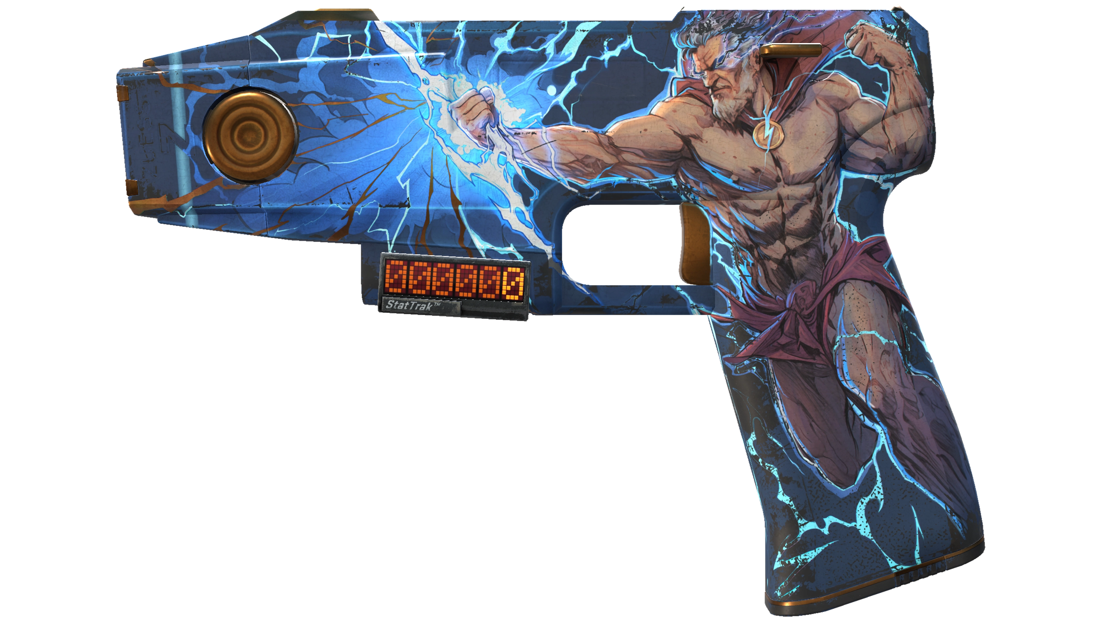 StatTrak™ Zeus x27 | Olympus (Well-Worn)