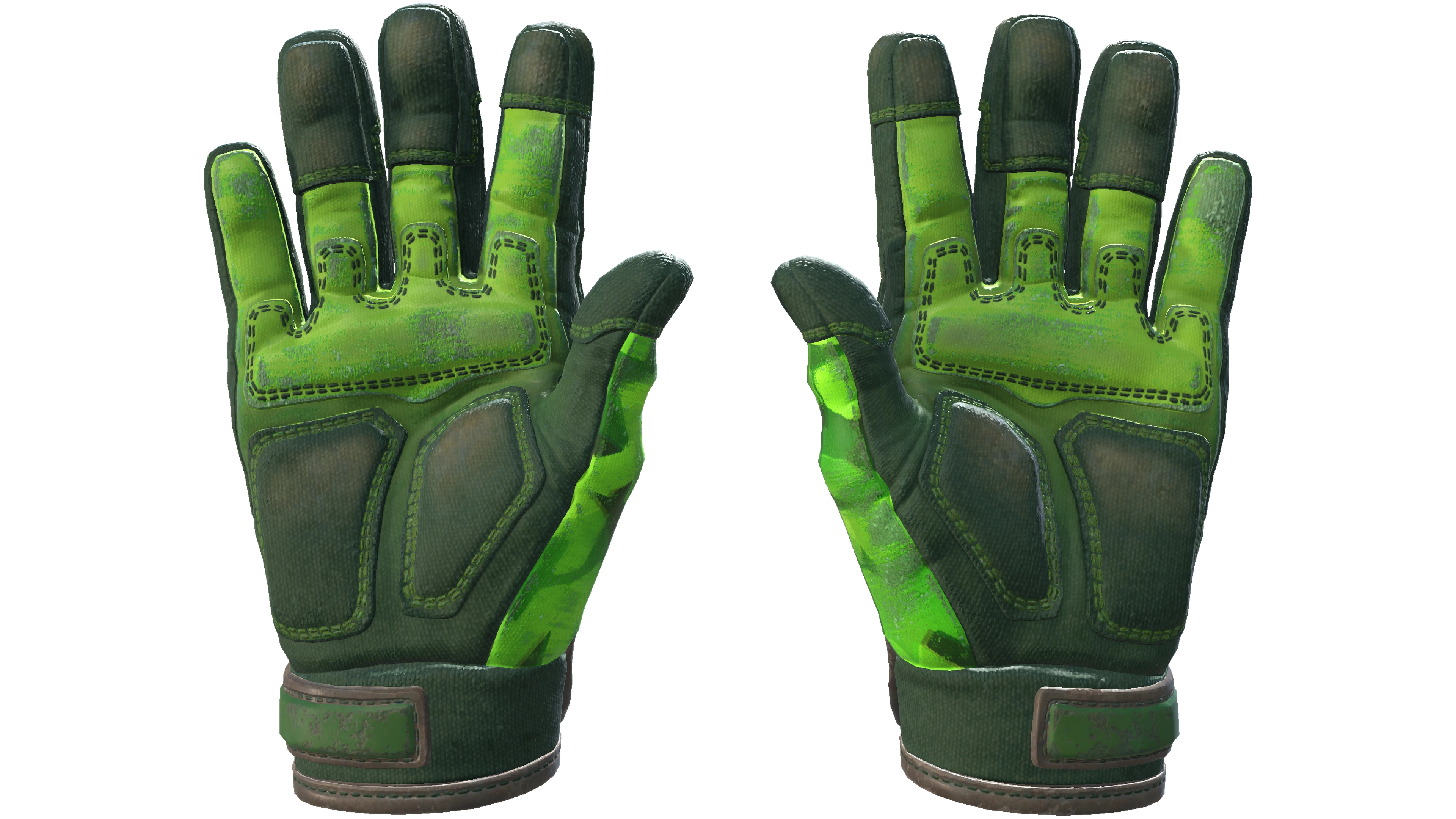 ★ Specialist Gloves | Lime Polycam (Well-Worn) thumbnail