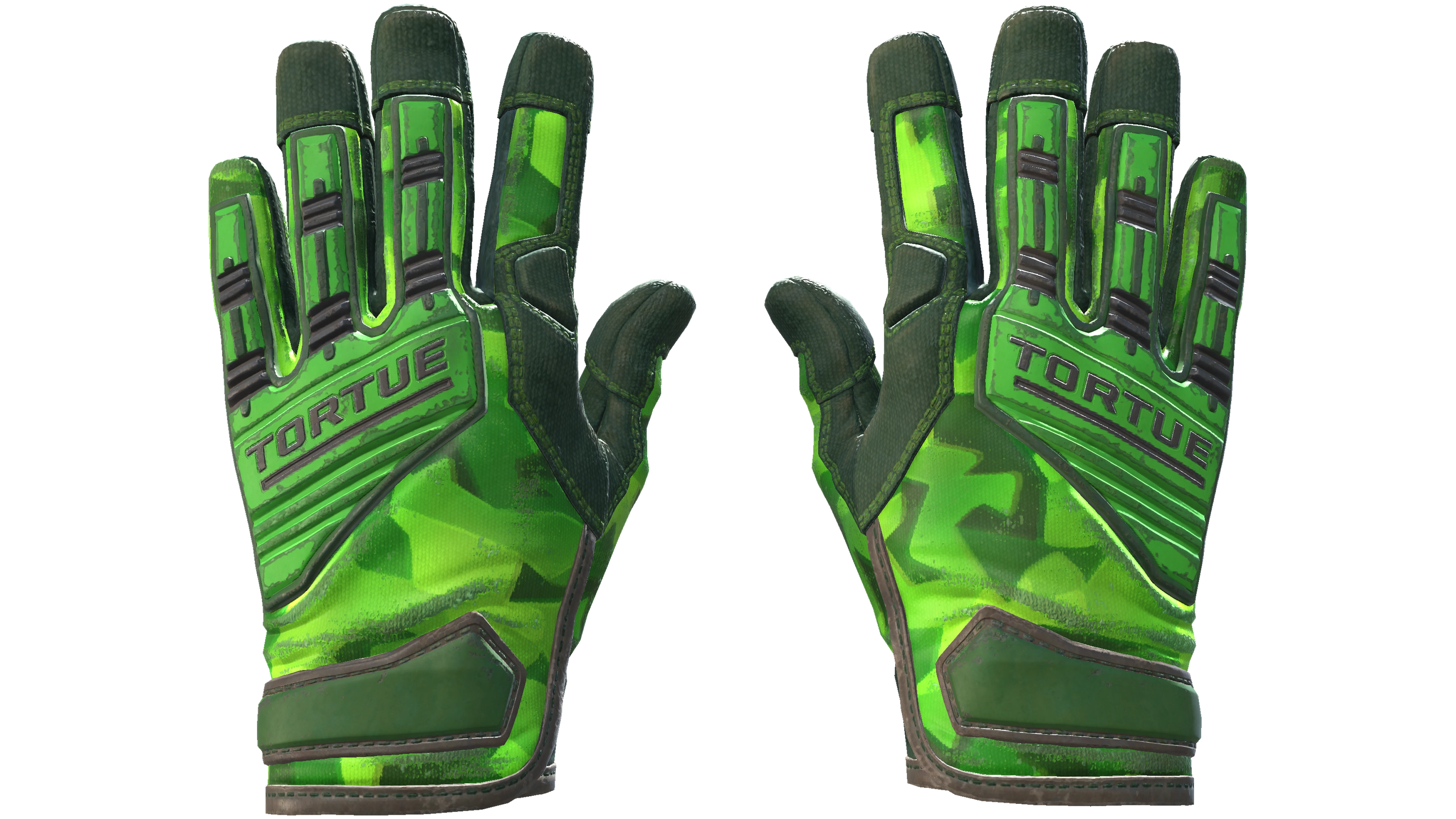 ★ Specialist Gloves | Lime Polycam (Well-Worn)