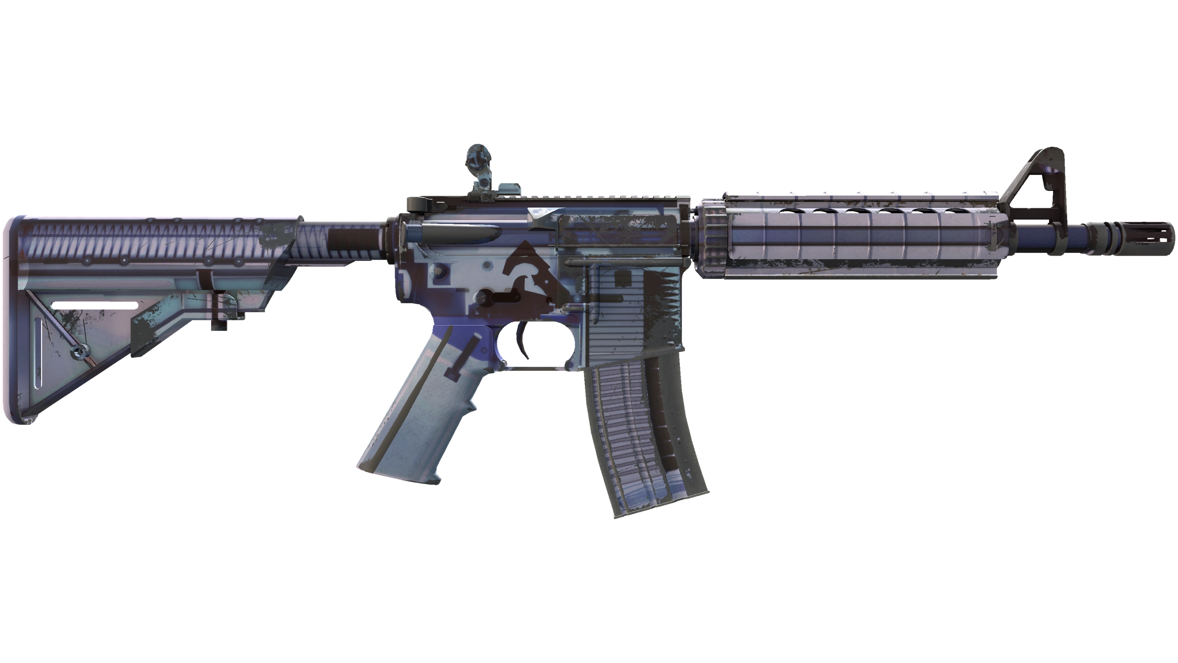 Vorschau von StatTrak™ M4A4 | X-Ray (Minimal Wear)