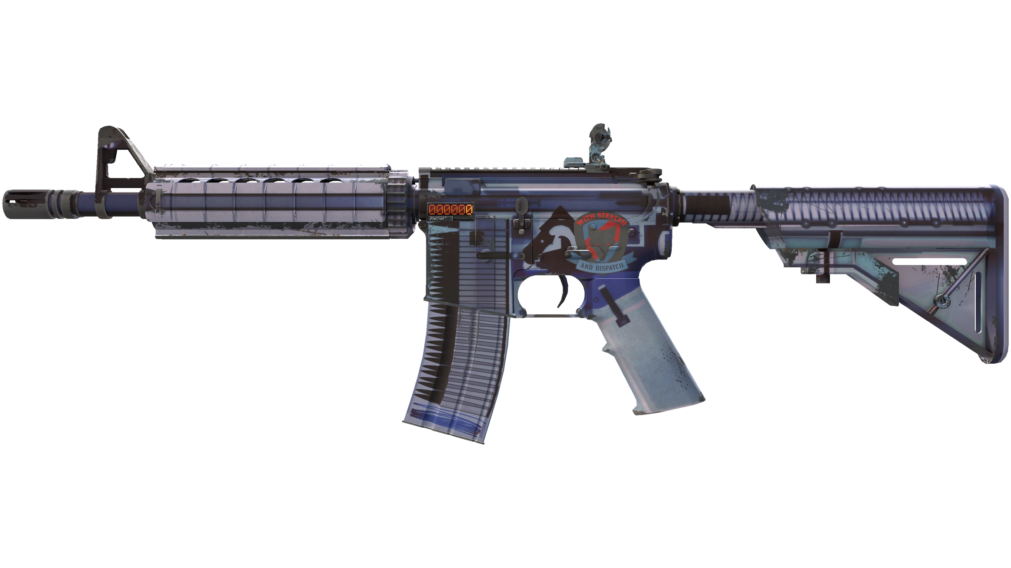 StatTrak™ M4A4 | X-Ray (Minimal Wear)