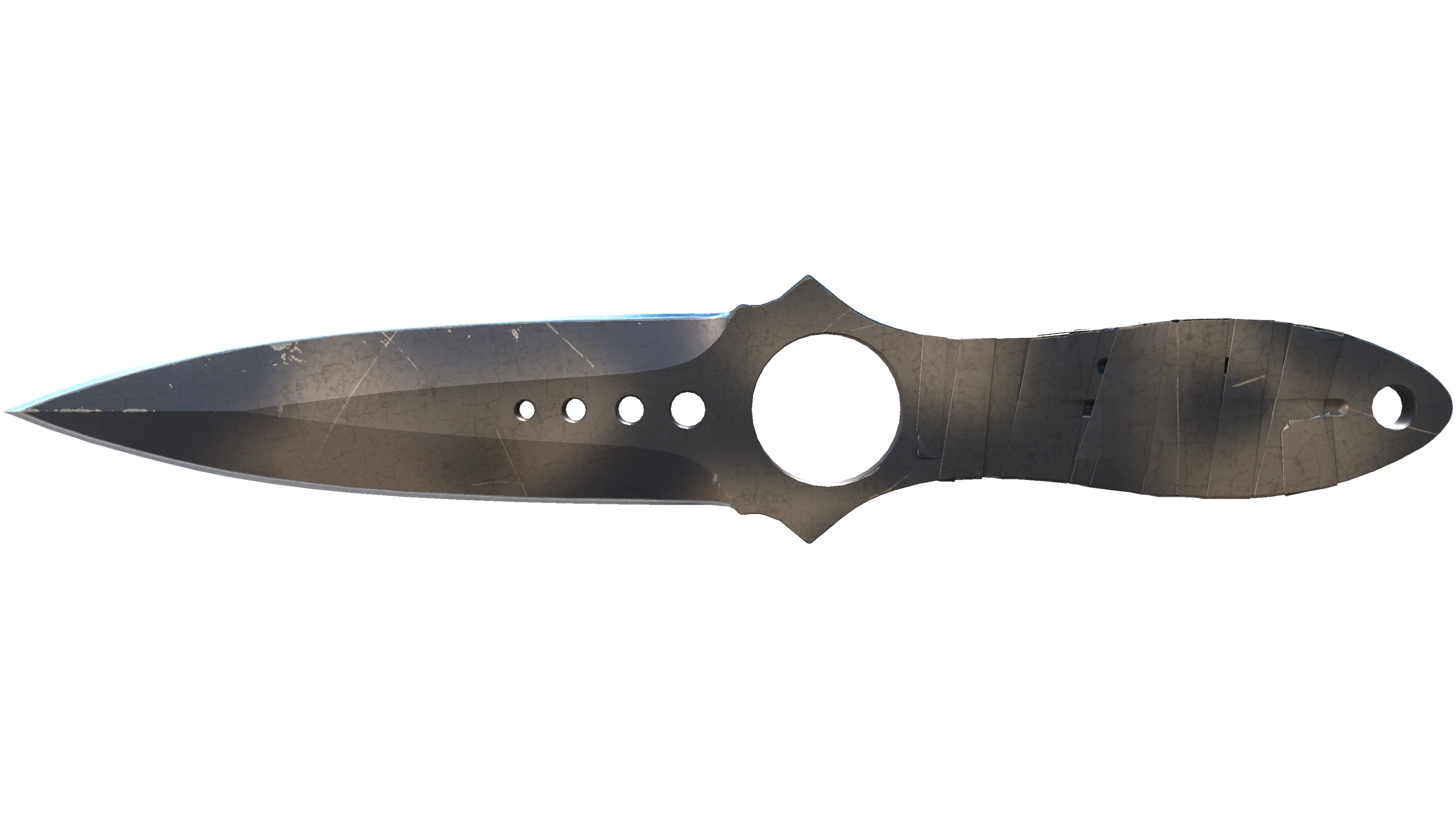 ★ Skeleton Knife | Scorched (Well-Worn) 缩略图