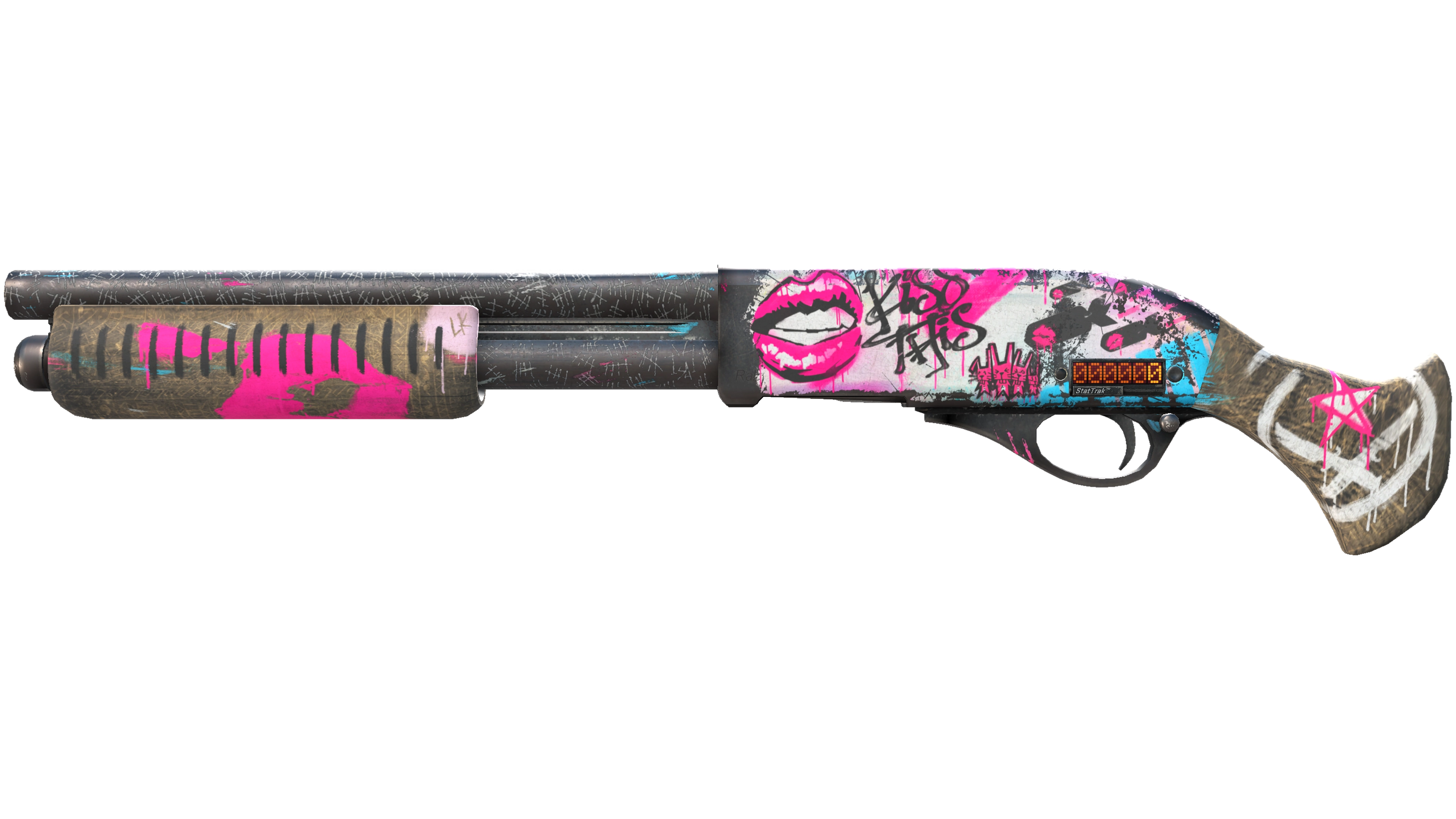 StatTrak™ Sawed-Off | Wasteland Princess (Well-Worn) thumbnail