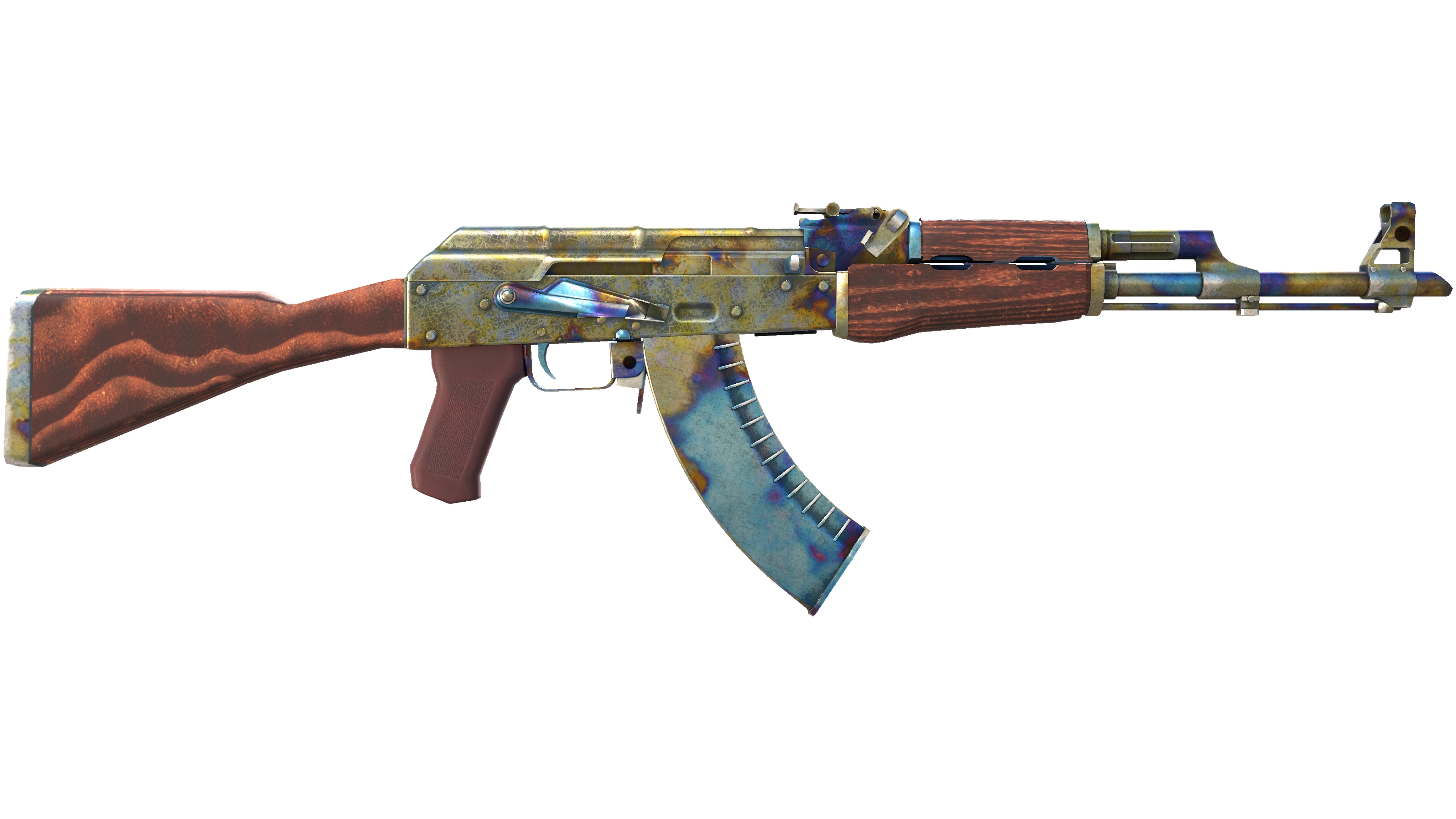 StatTrak™ AK-47 | Case Hardened (Battle-Scarred) thumbnail