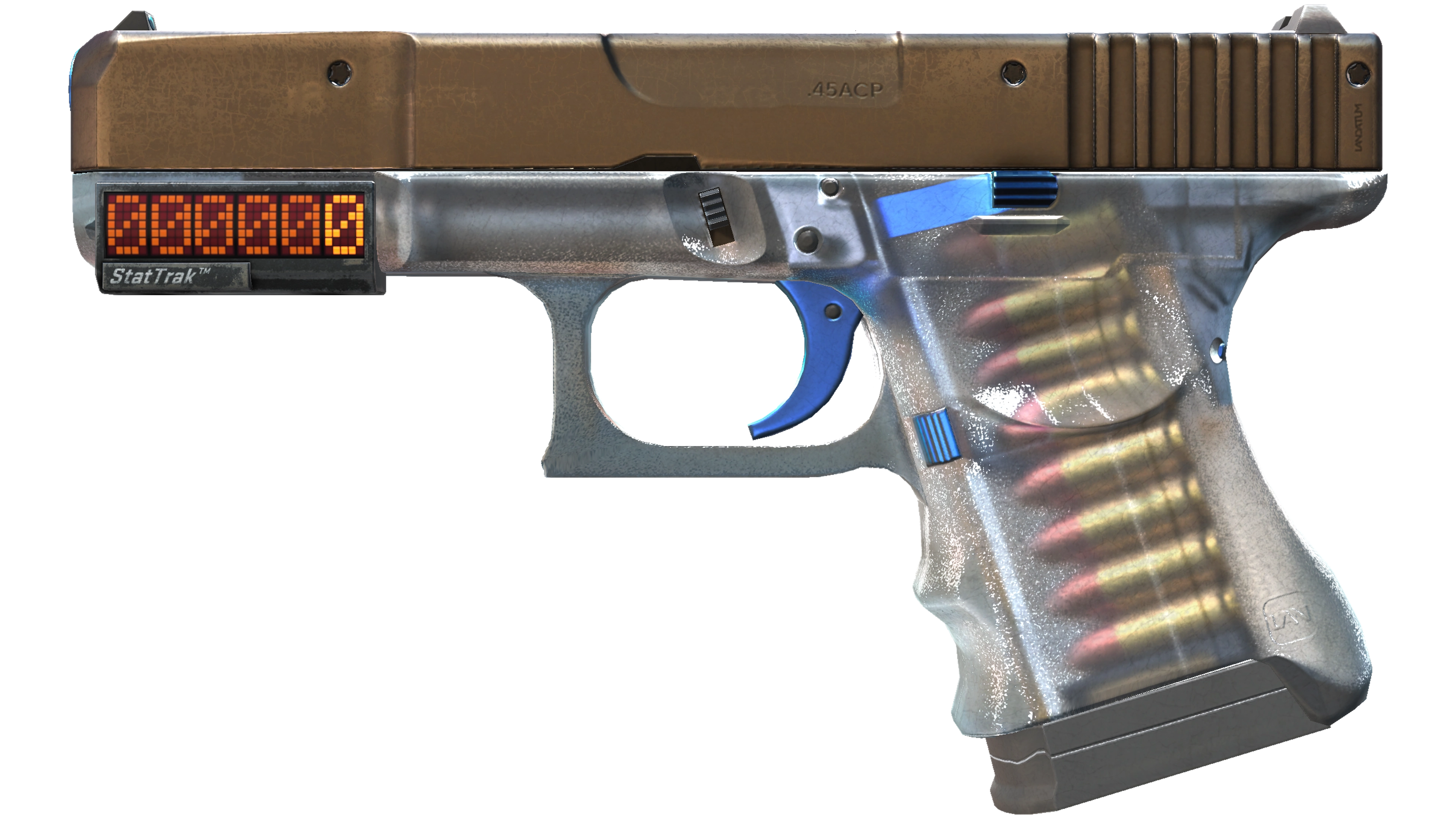 StatTrak™ Glock-18 | Clear Polymer (Field-Tested)