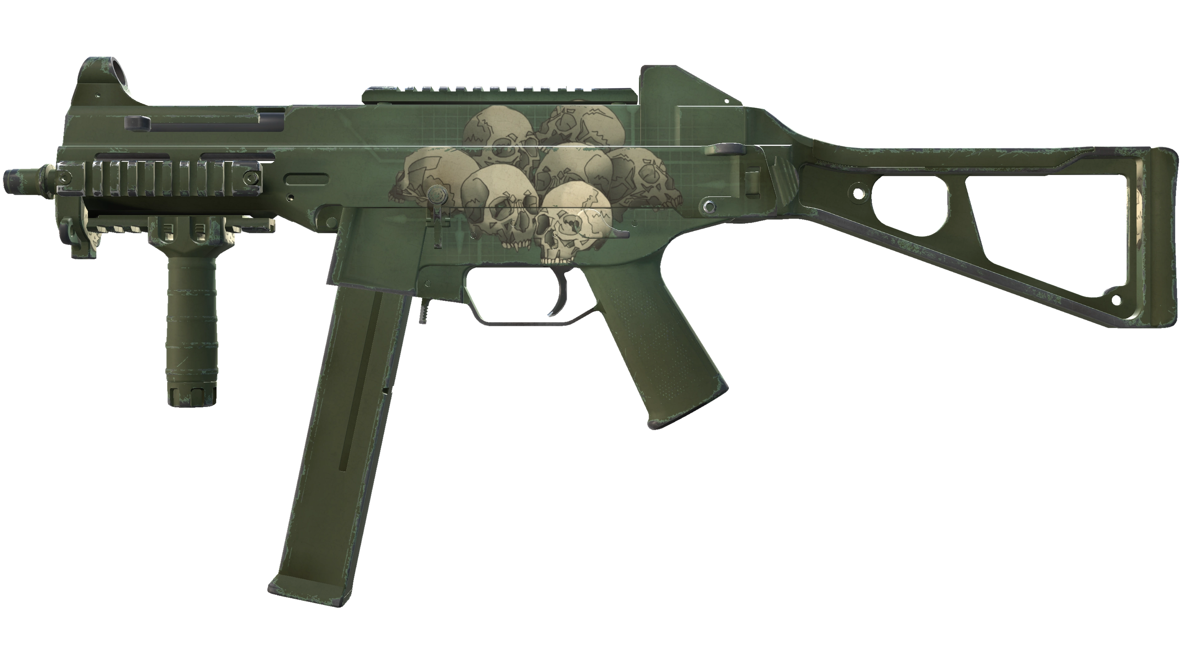 UMP-45 | Bone Pile (Minimal Wear)