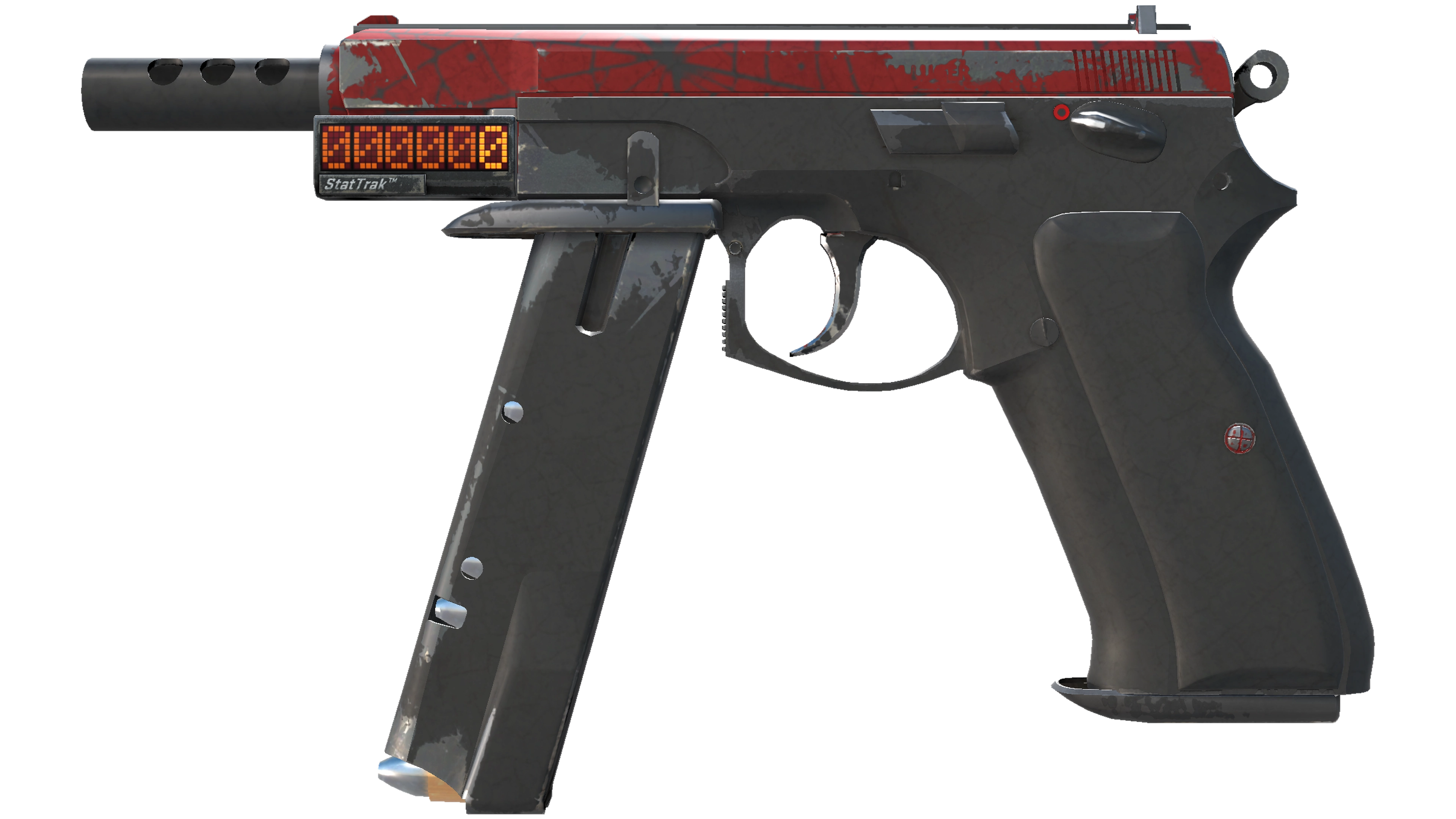 StatTrak™ CZ75-Auto | Crimson Web (Field-Tested)