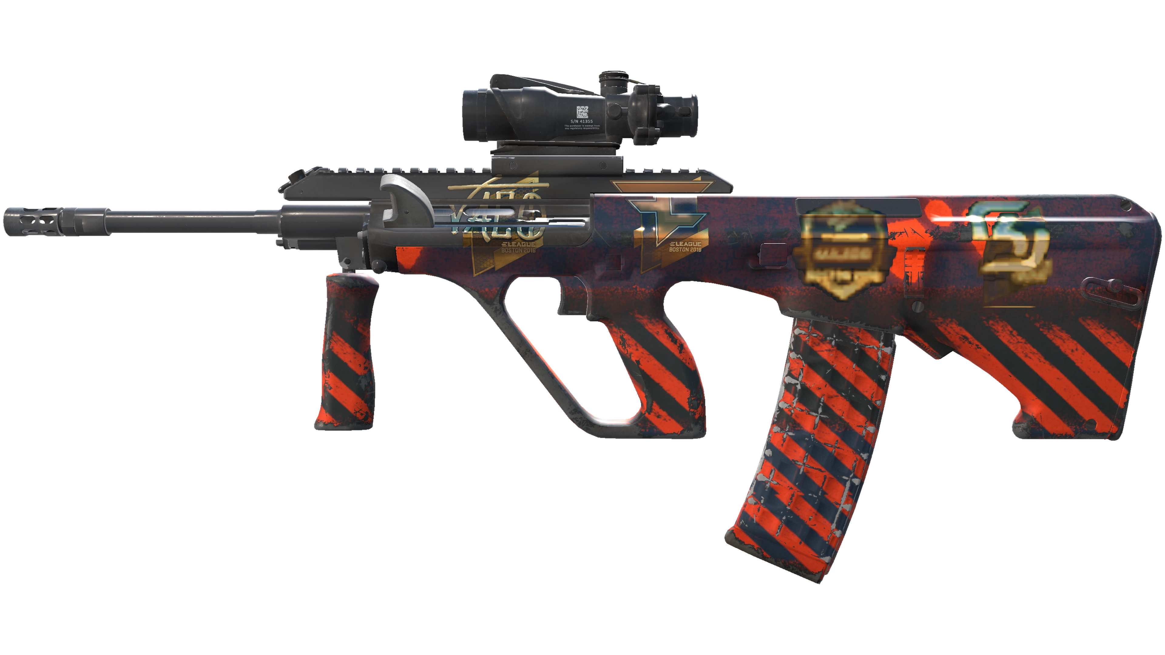 Souvenir AUG | Radiation Hazard (Field-Tested)