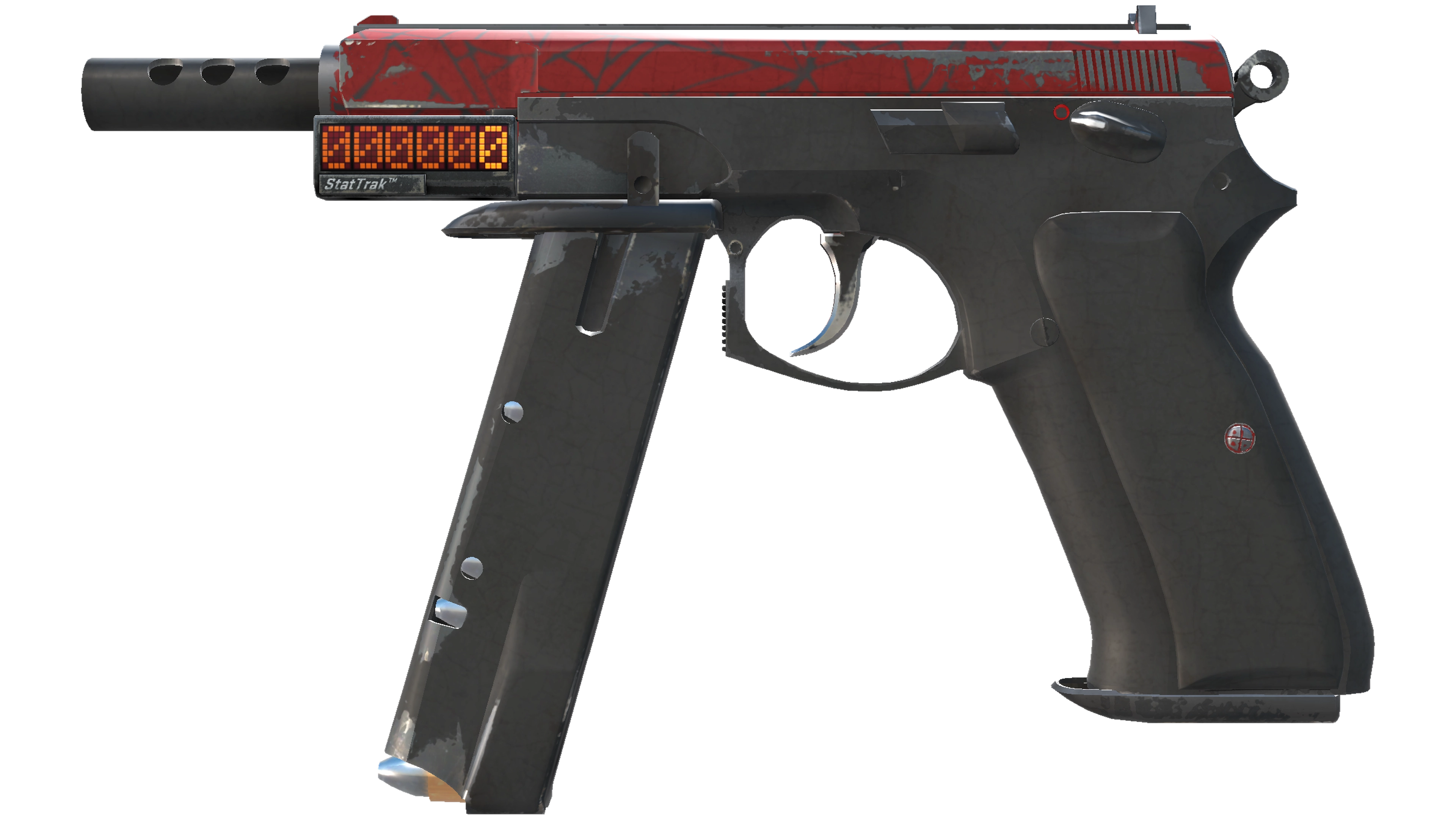 StatTrak™ CZ75-Auto | Crimson Web (Field-Tested)
