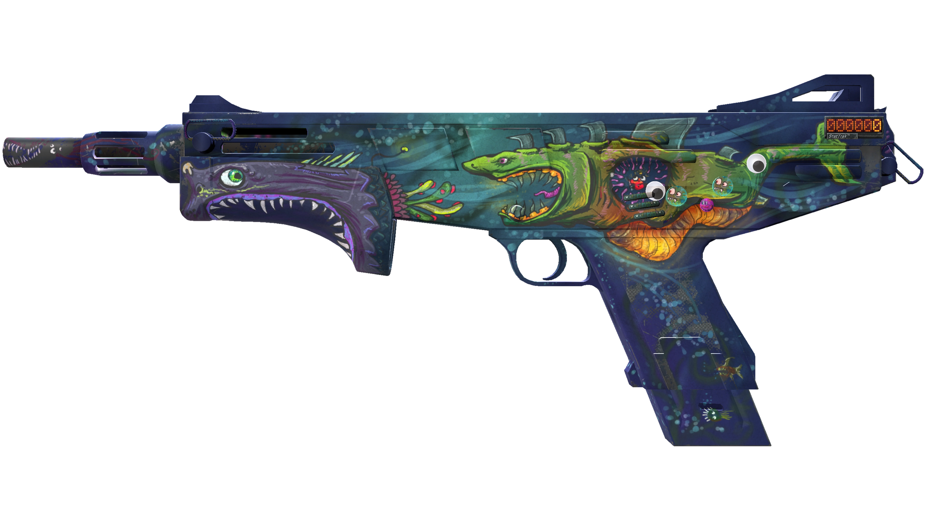 StatTrak™ MAG-7 | Monster Call (Battle-Scarred)