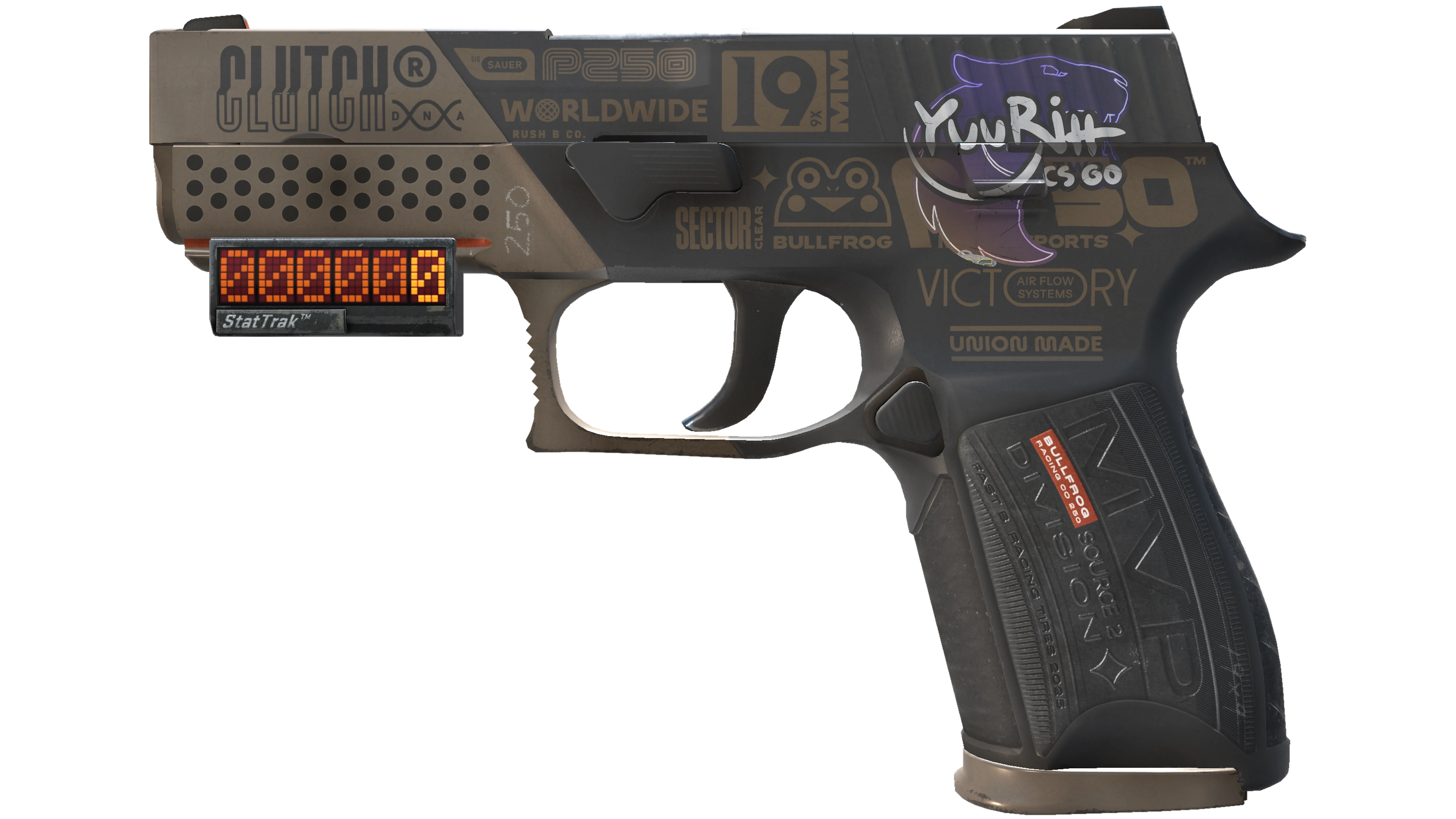 StatTrak™ P250 | Bullfrog (Minimal Wear)