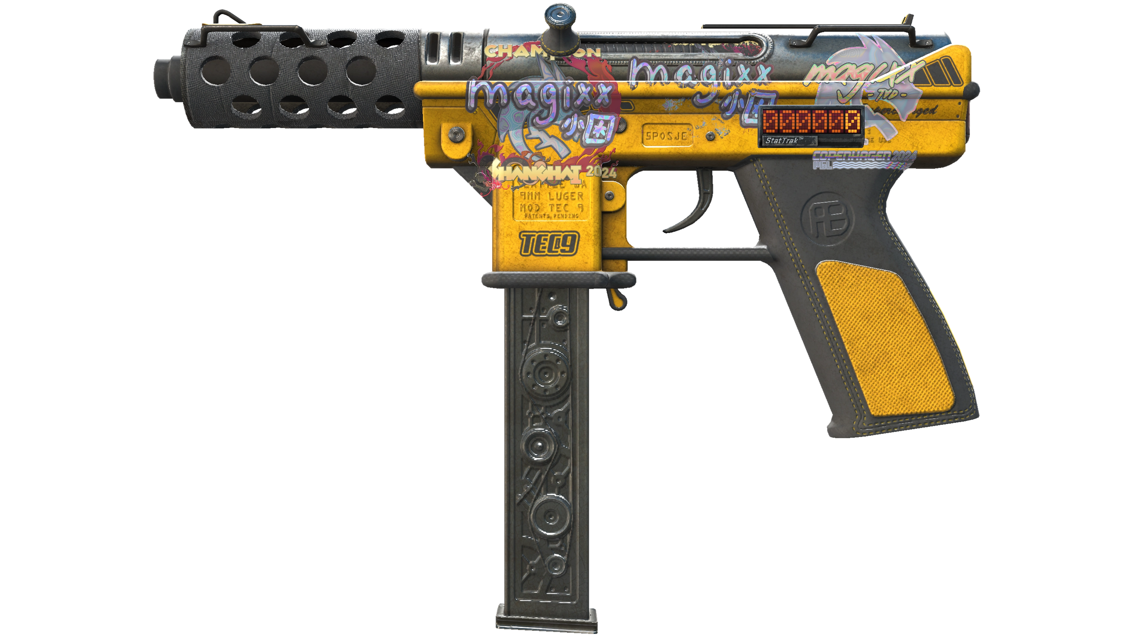 StatTrak™ Tec-9 | Fuel Injector (Battle-Scarred)