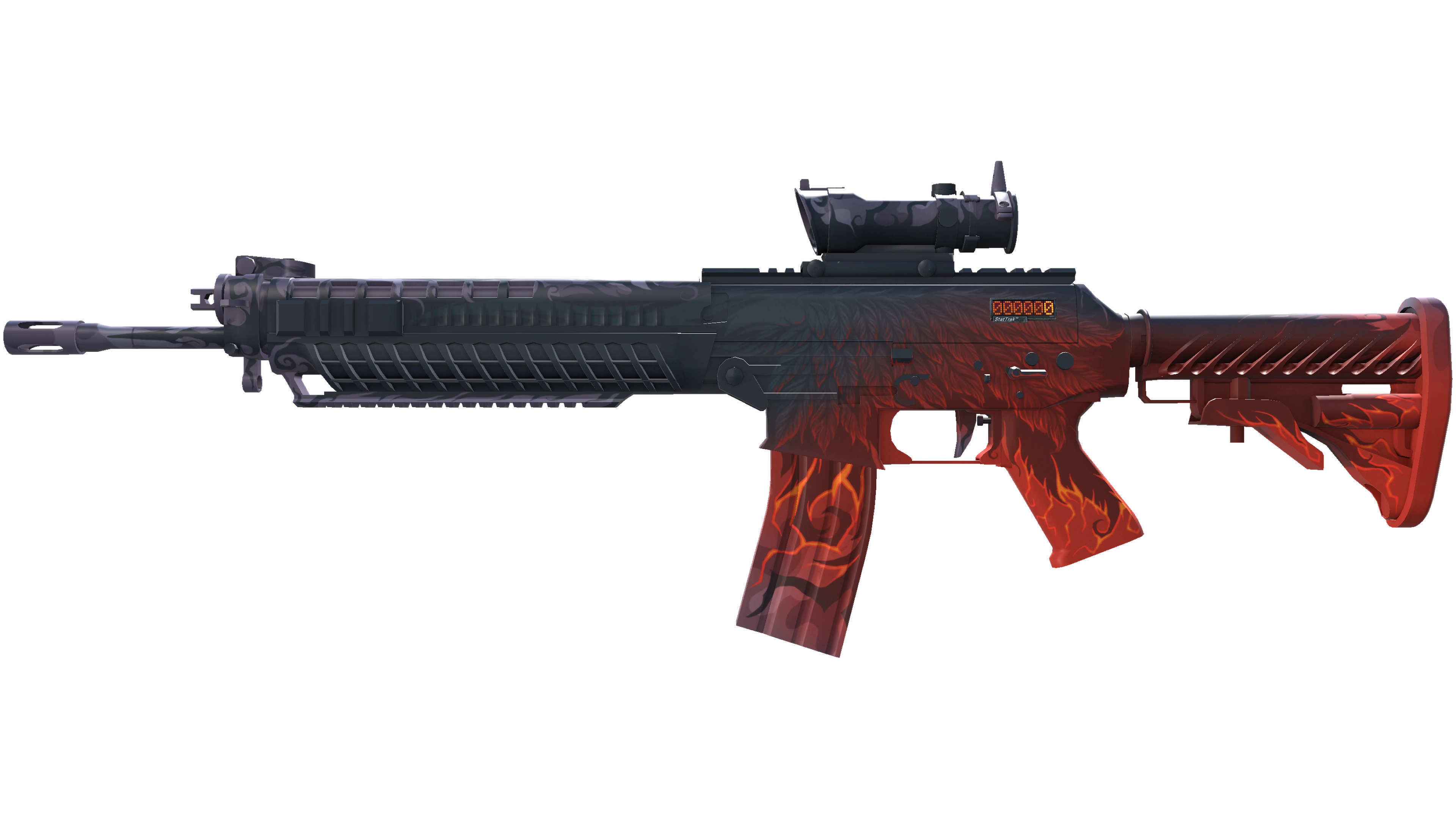 StatTrak™ SG 553 | Darkwing (Factory New)