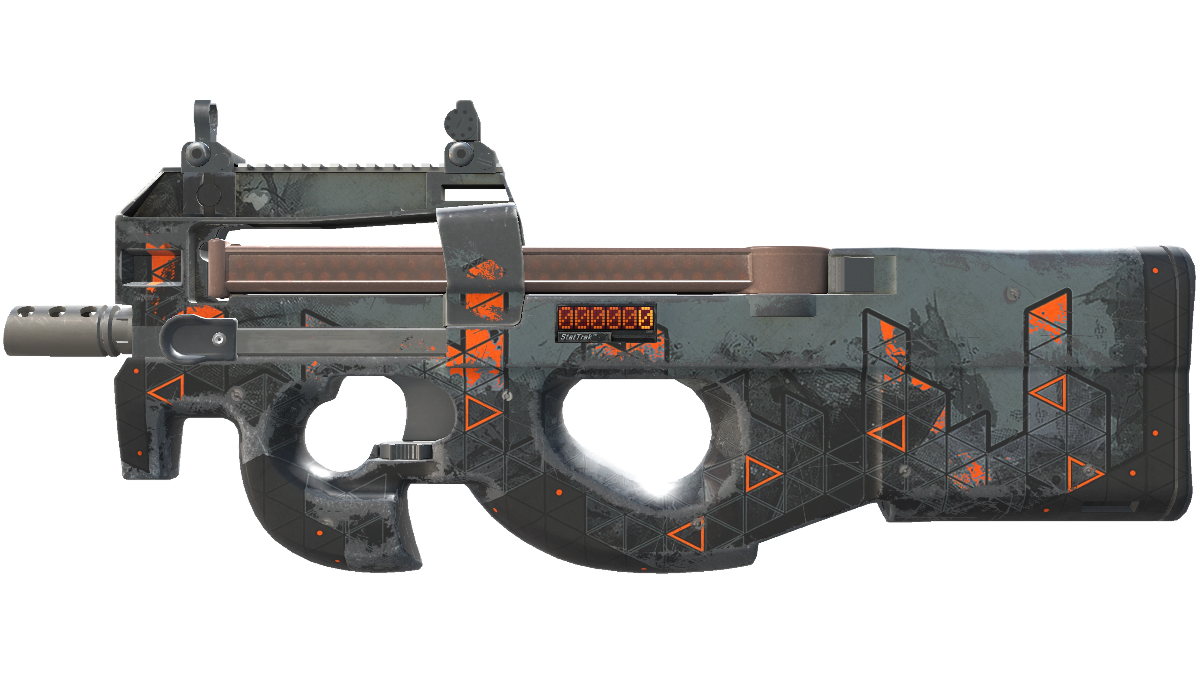 StatTrak™ P90 | Trigon (Battle-Scarred)