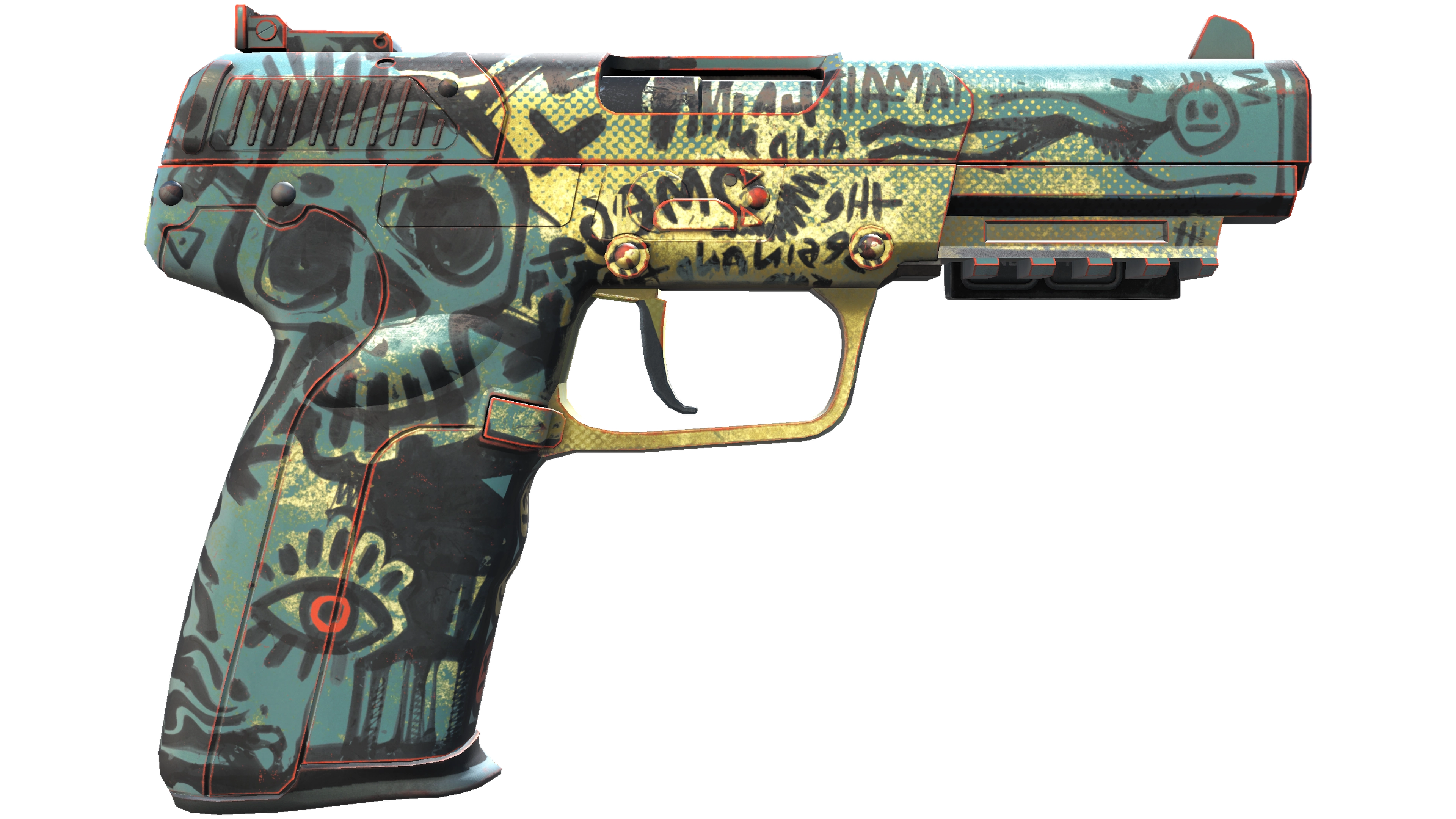 StatTrak™ Five-SeveN | Scrawl (Factory New) thumbnail