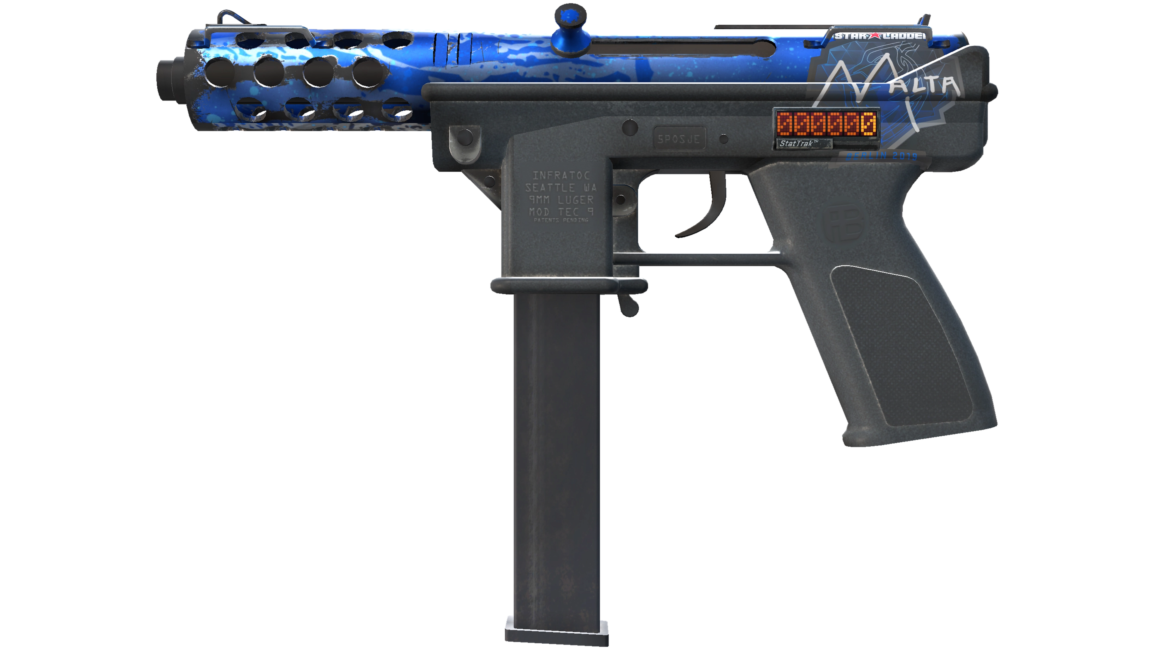 StatTrak™ Tec-9 | Ice Cap (Field-Tested)