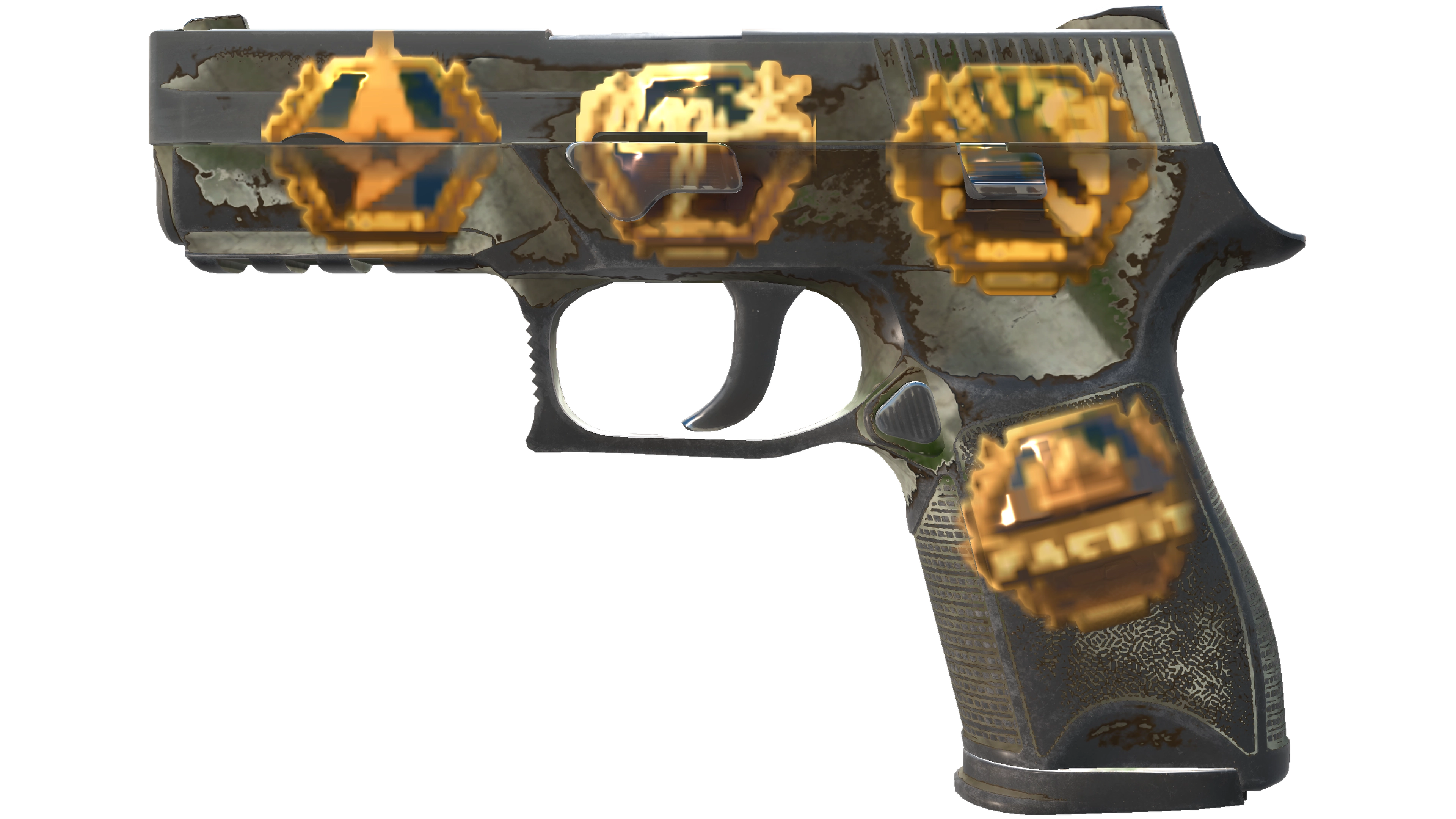 Souvenir P250 | Bone Mask (Battle-Scarred)