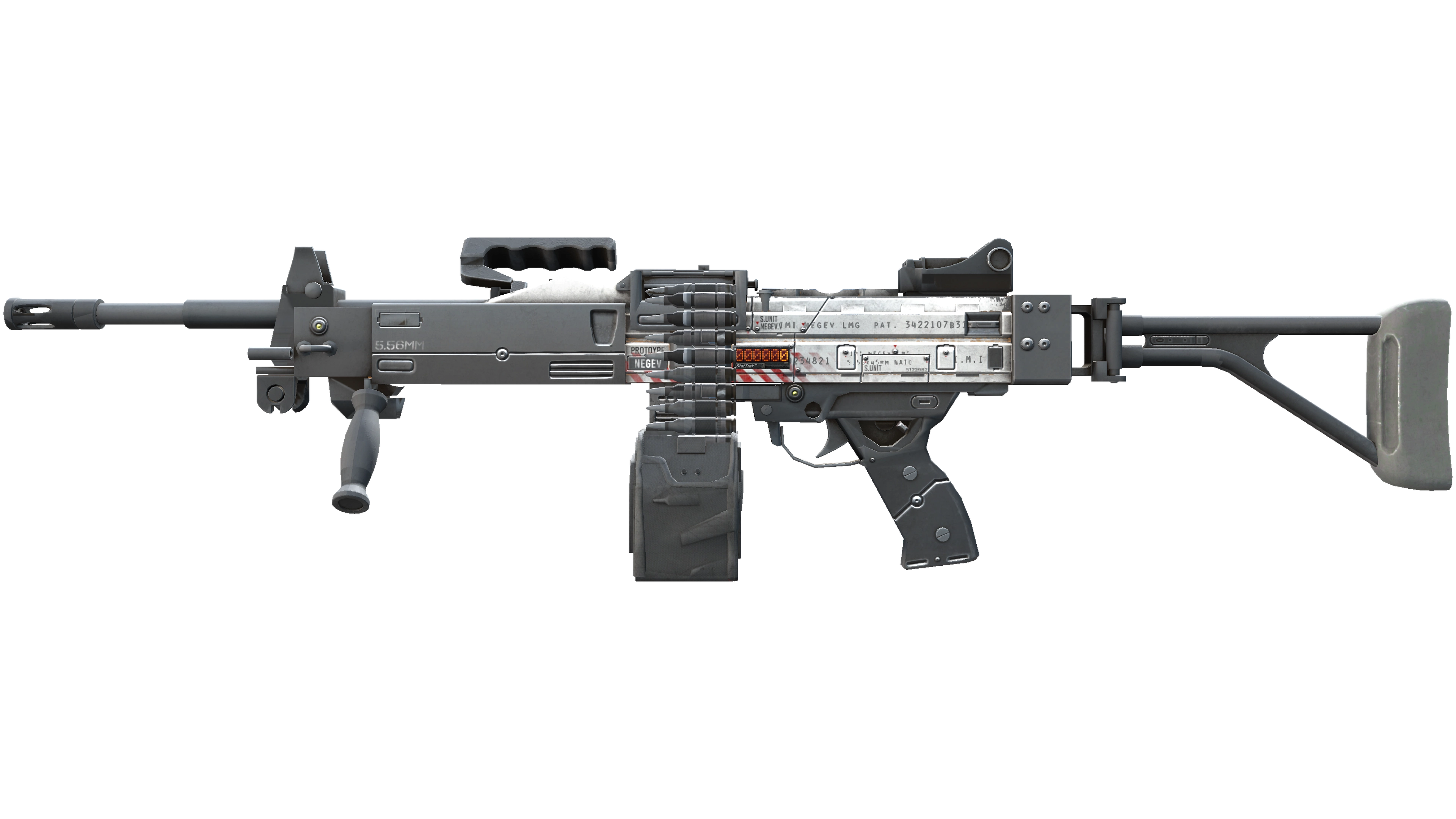 StatTrak™ Negev | Prototype (Minimal Wear)
