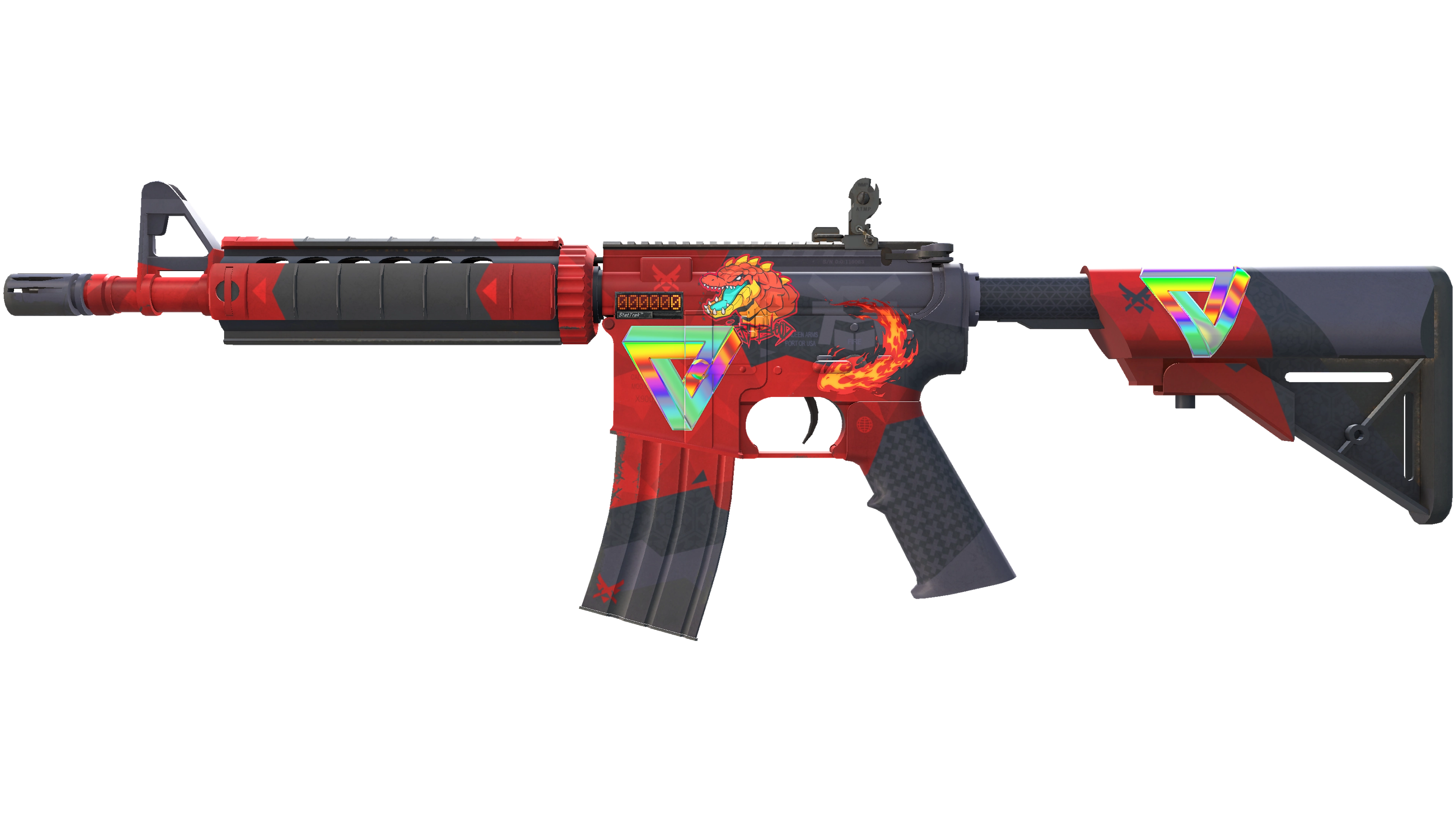 StatTrak™ M4A4 | Evil Daimyo (Minimal Wear)