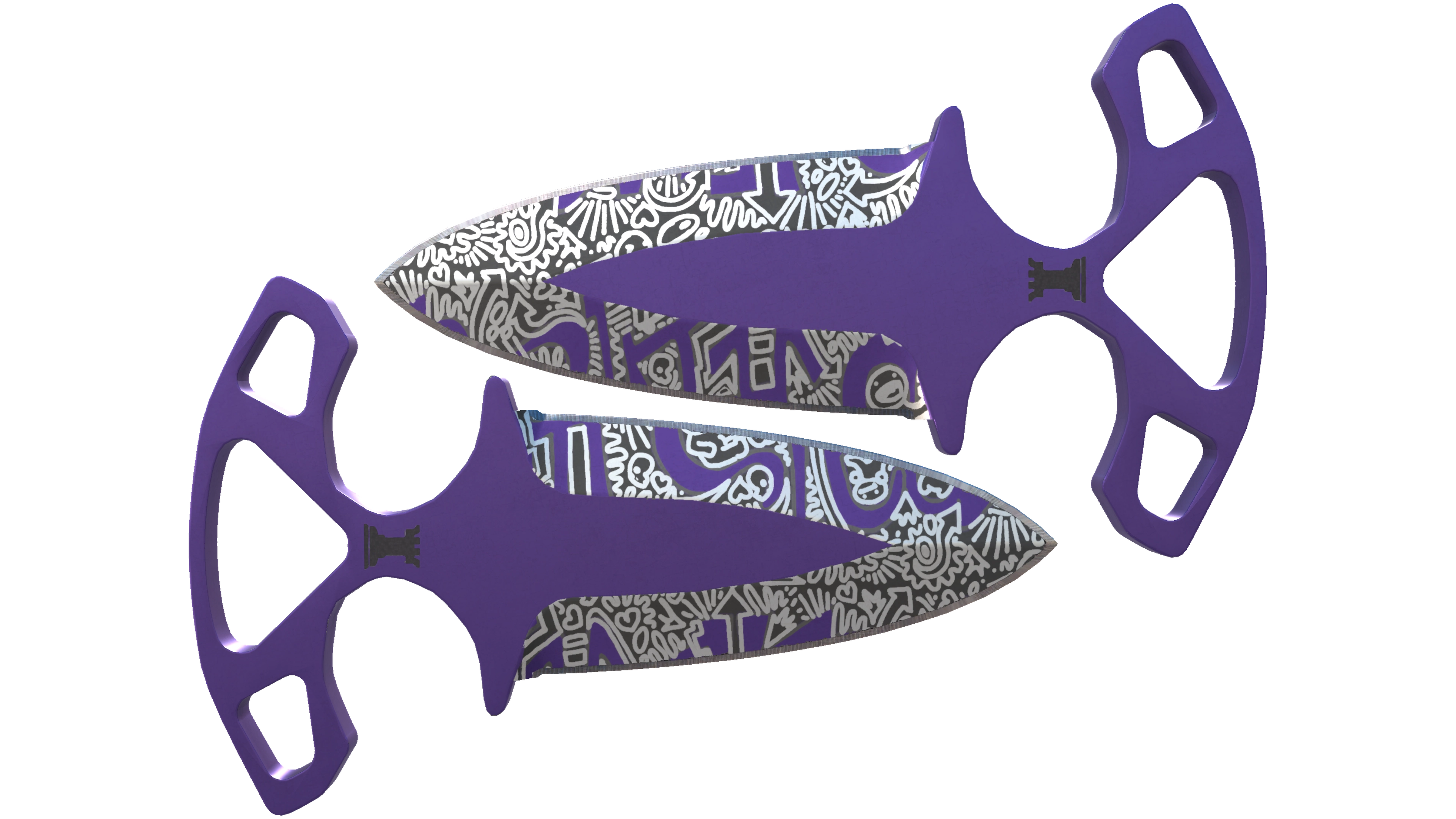 ★ StatTrak™ Shadow Daggers | Freehand (Factory New)