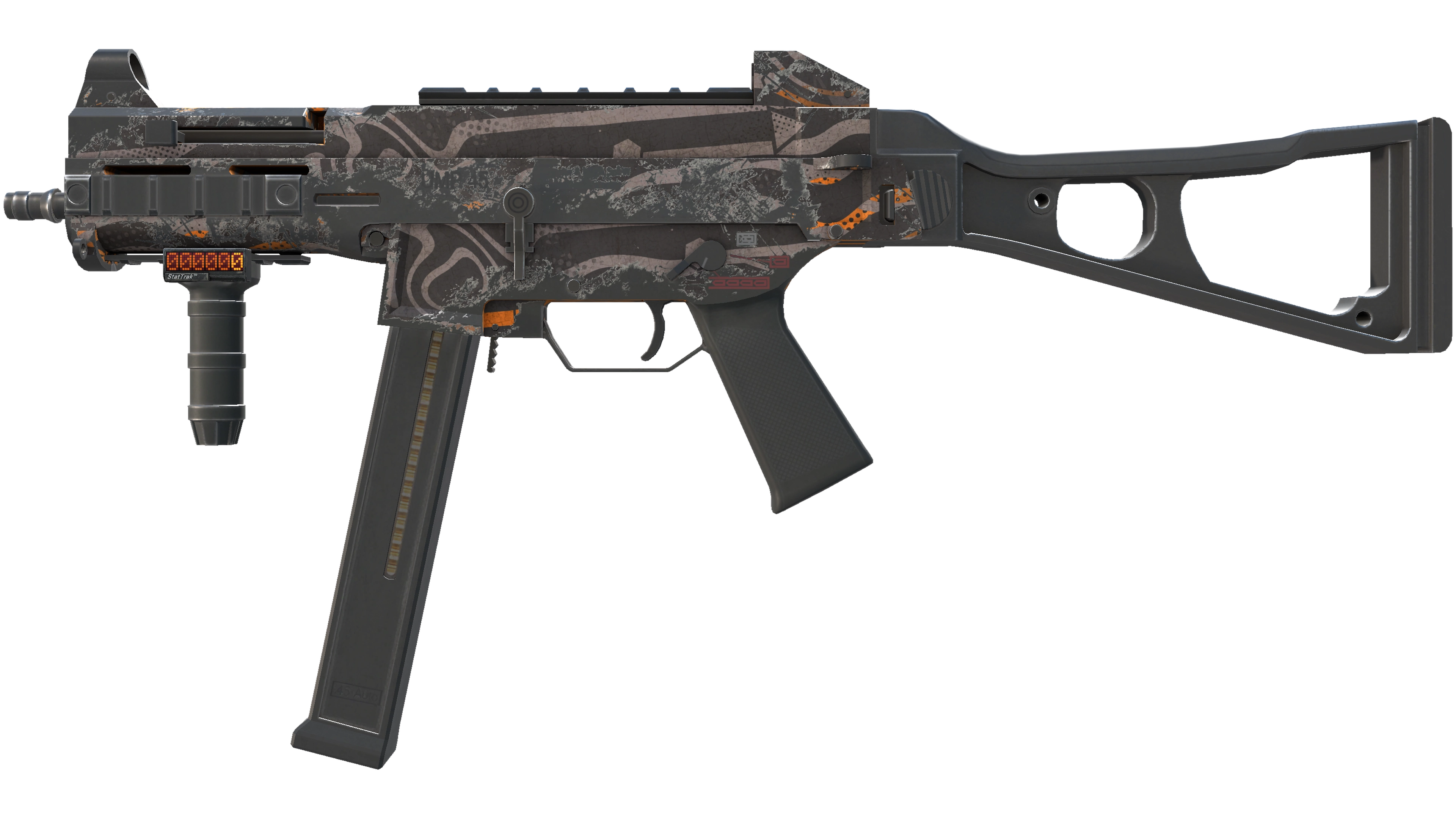 StatTrak™ UMP-45 | Oscillator (Battle-Scarred)