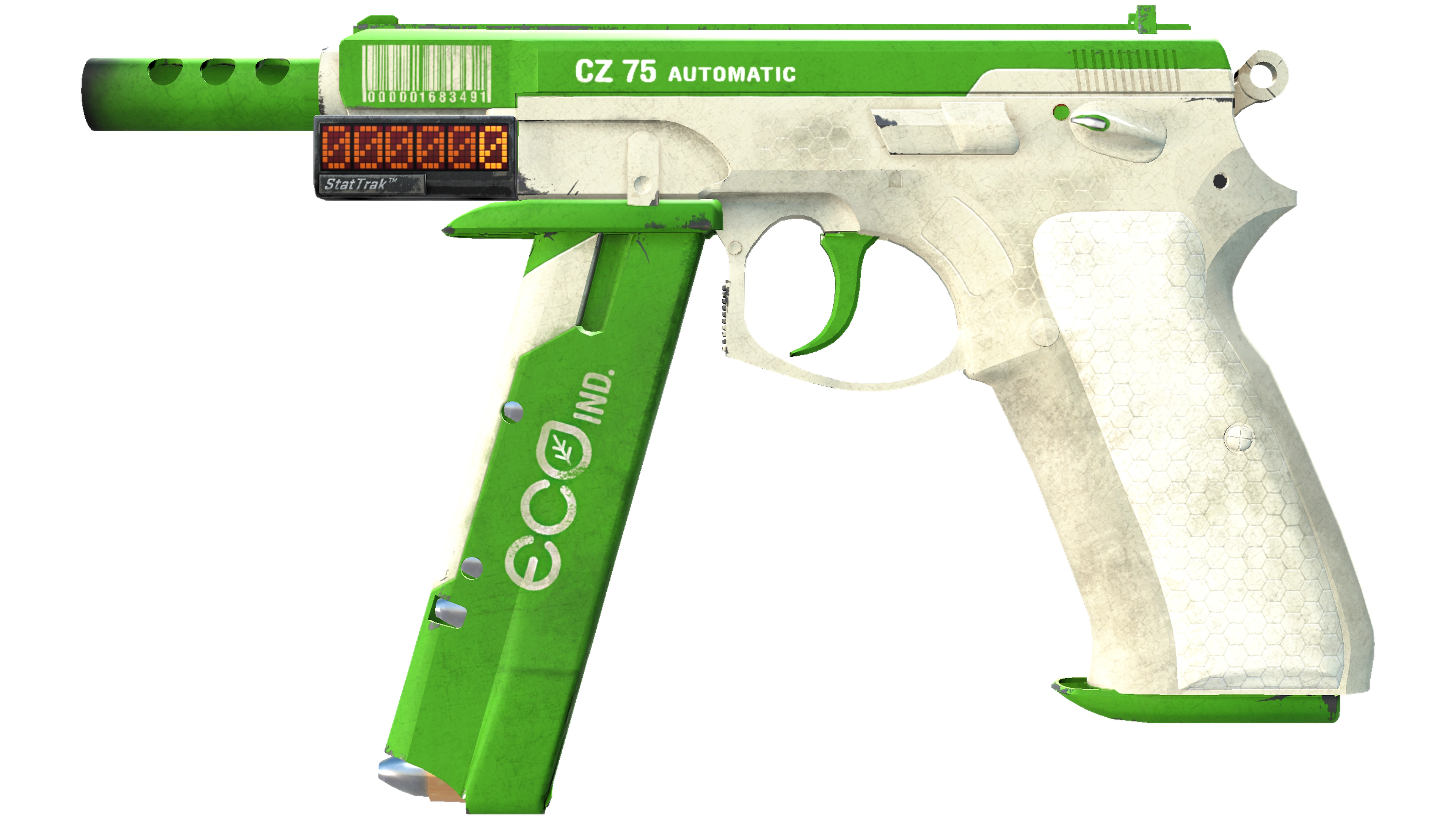 StatTrak™ CZ75-Auto | Eco (Field-Tested)