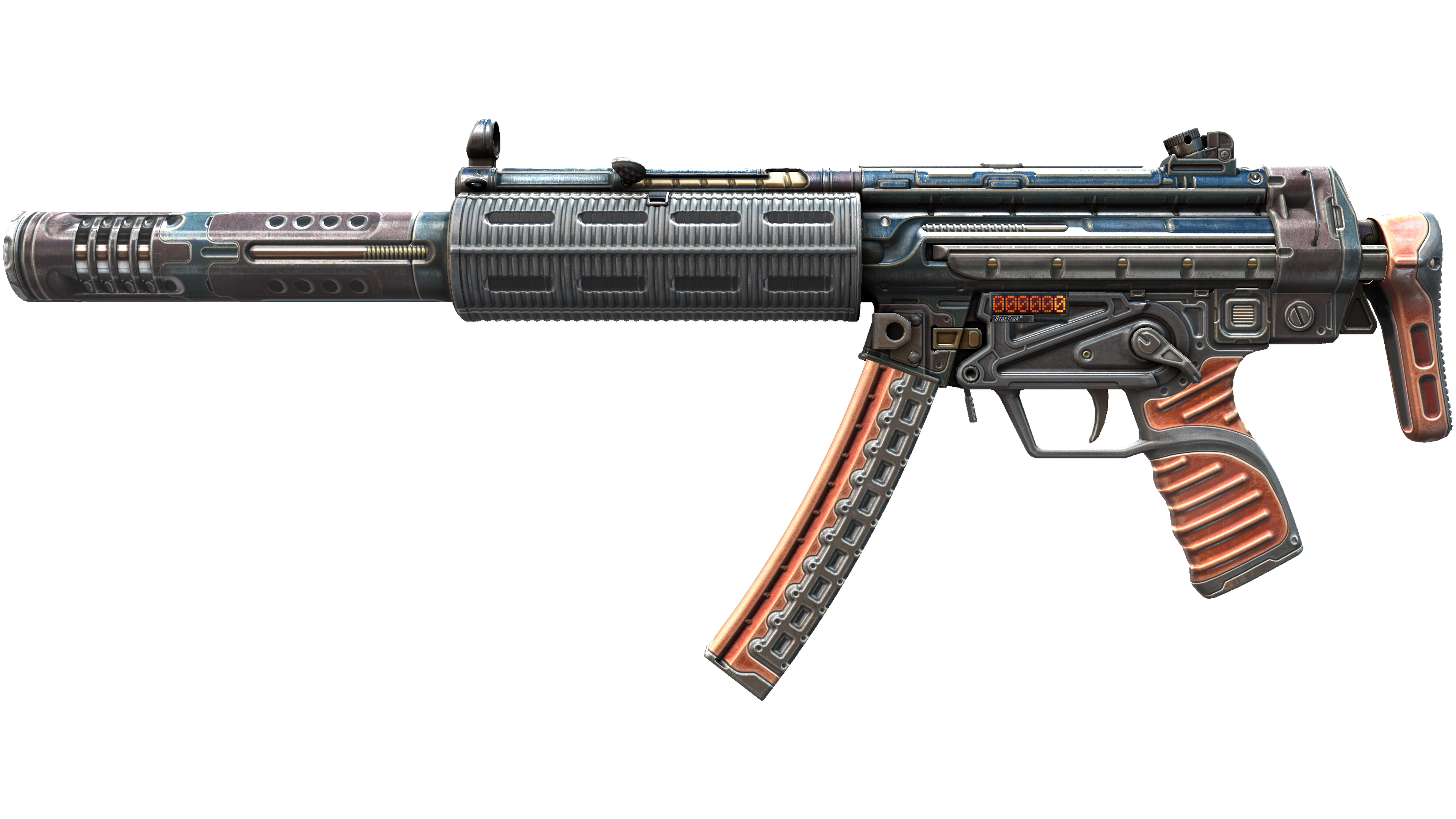 StatTrak™ MP5-SD | Gauss (Minimal Wear)