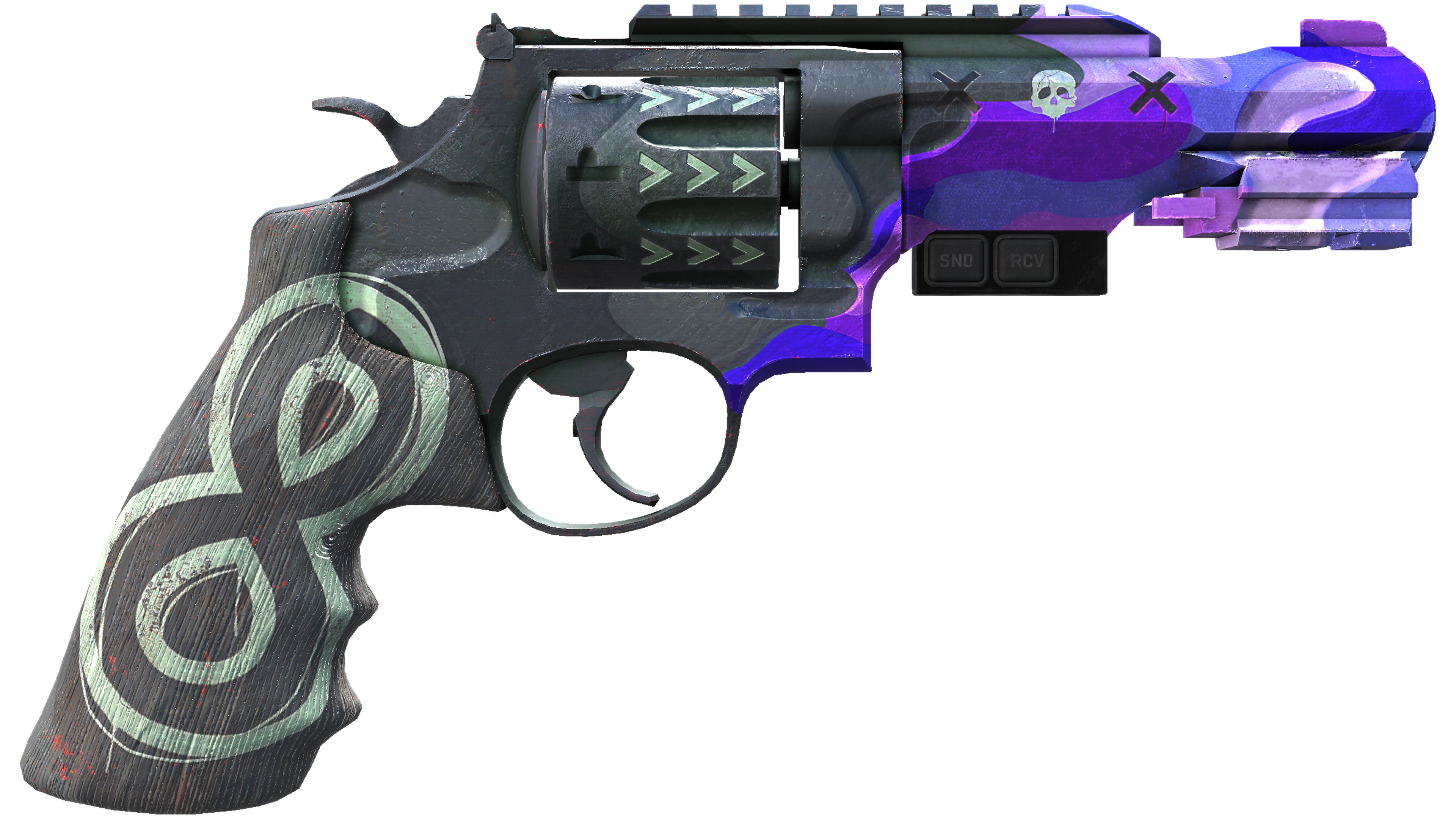 StatTrak™ R8 Revolver | Crazy 8 (Minimal Wear) thumbnail