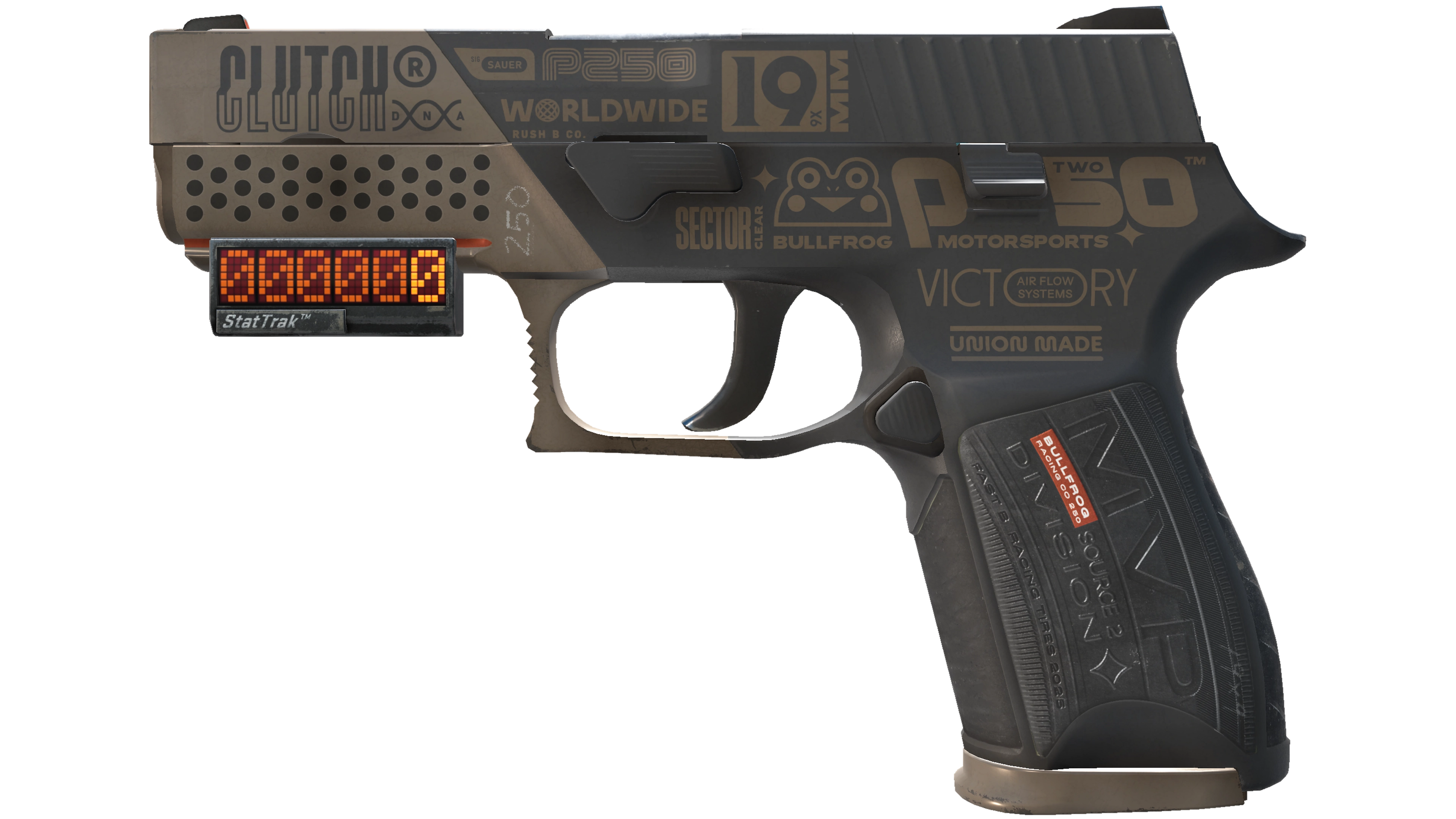 StatTrak™ P250 | Bullfrog (Minimal Wear)