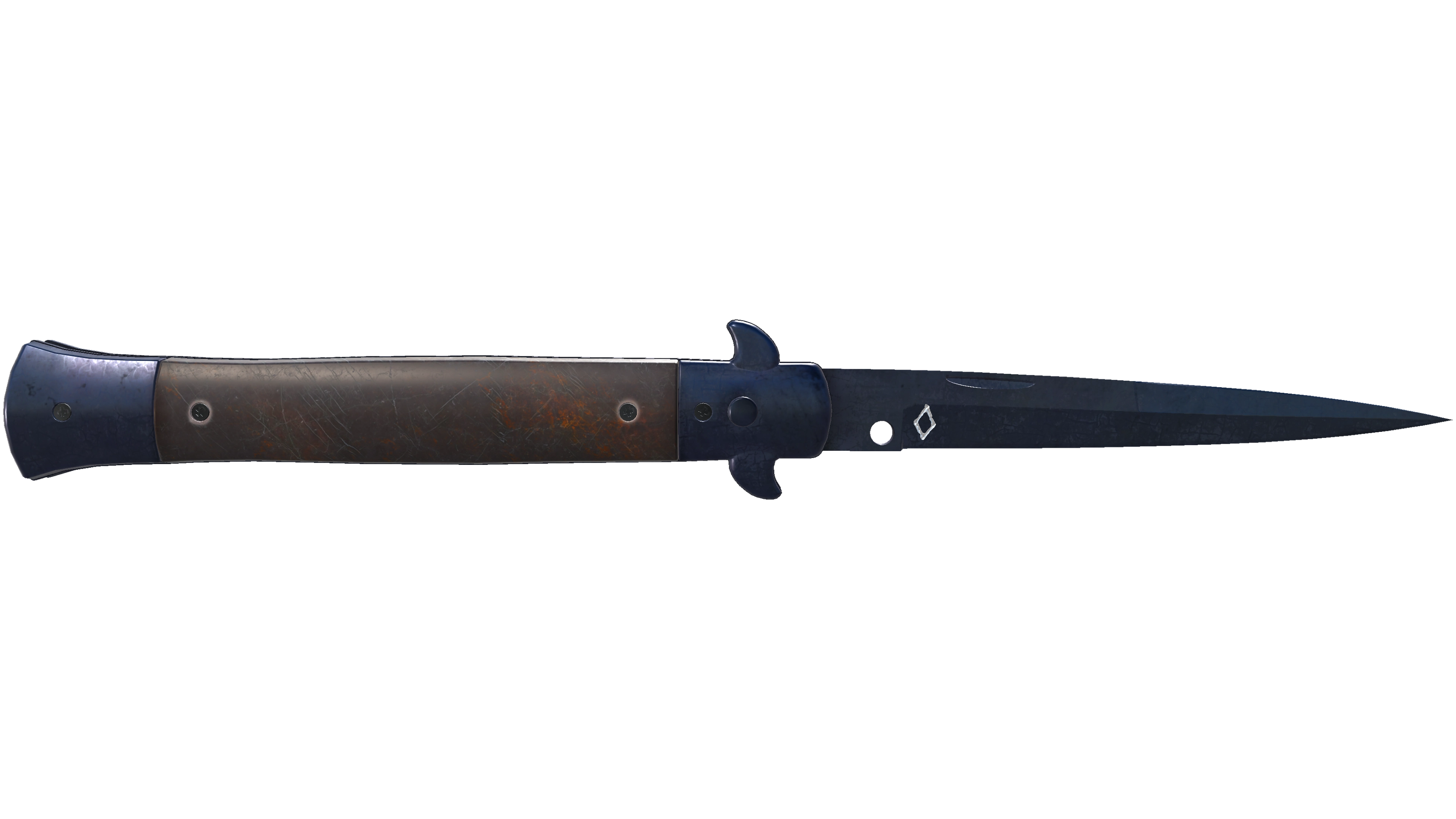 ★ StatTrak™ Stiletto Knife | Blue Steel (Battle-Scarred)