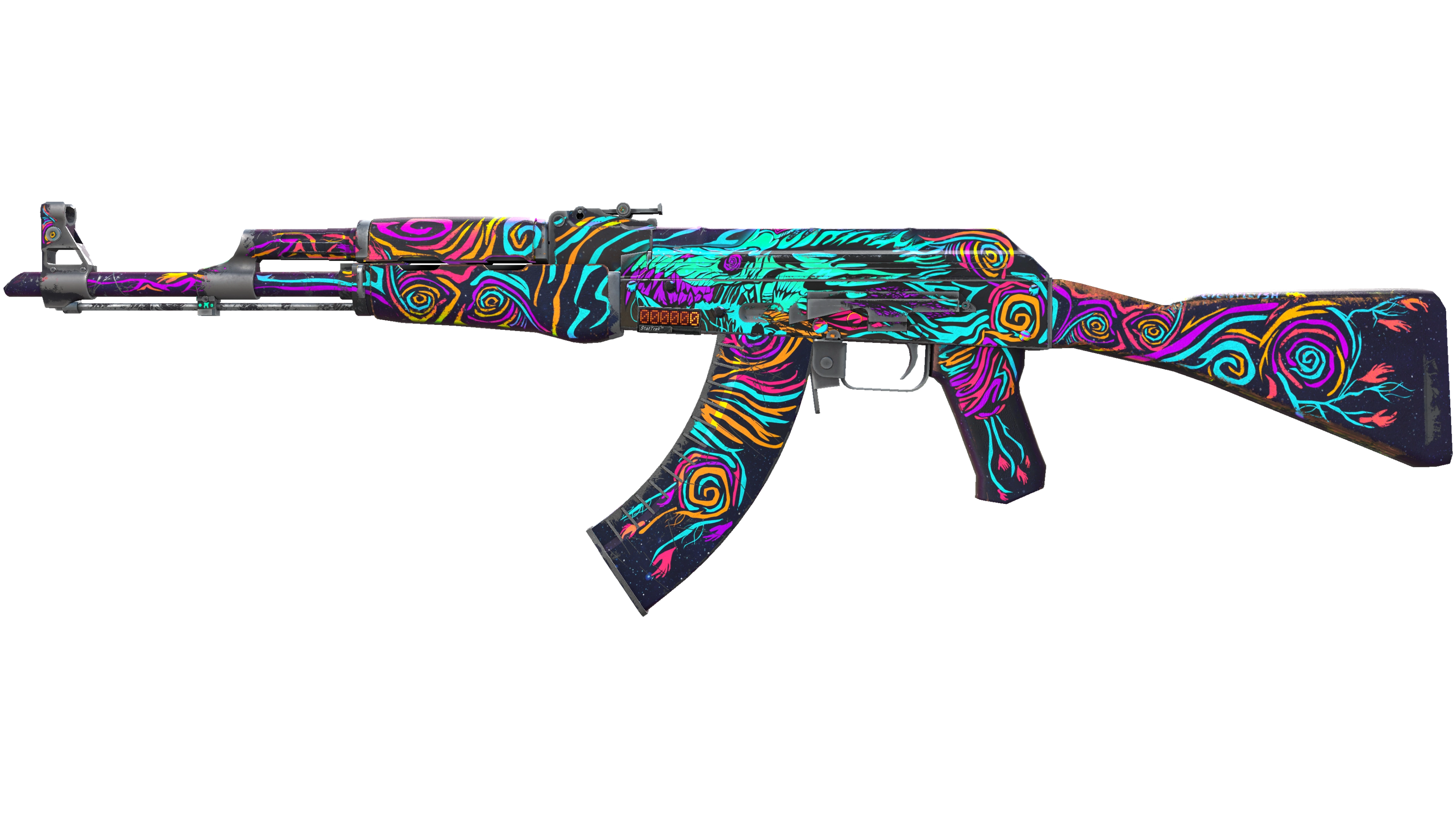 StatTrak™ AK-47 | Nightwish (Well-Worn)