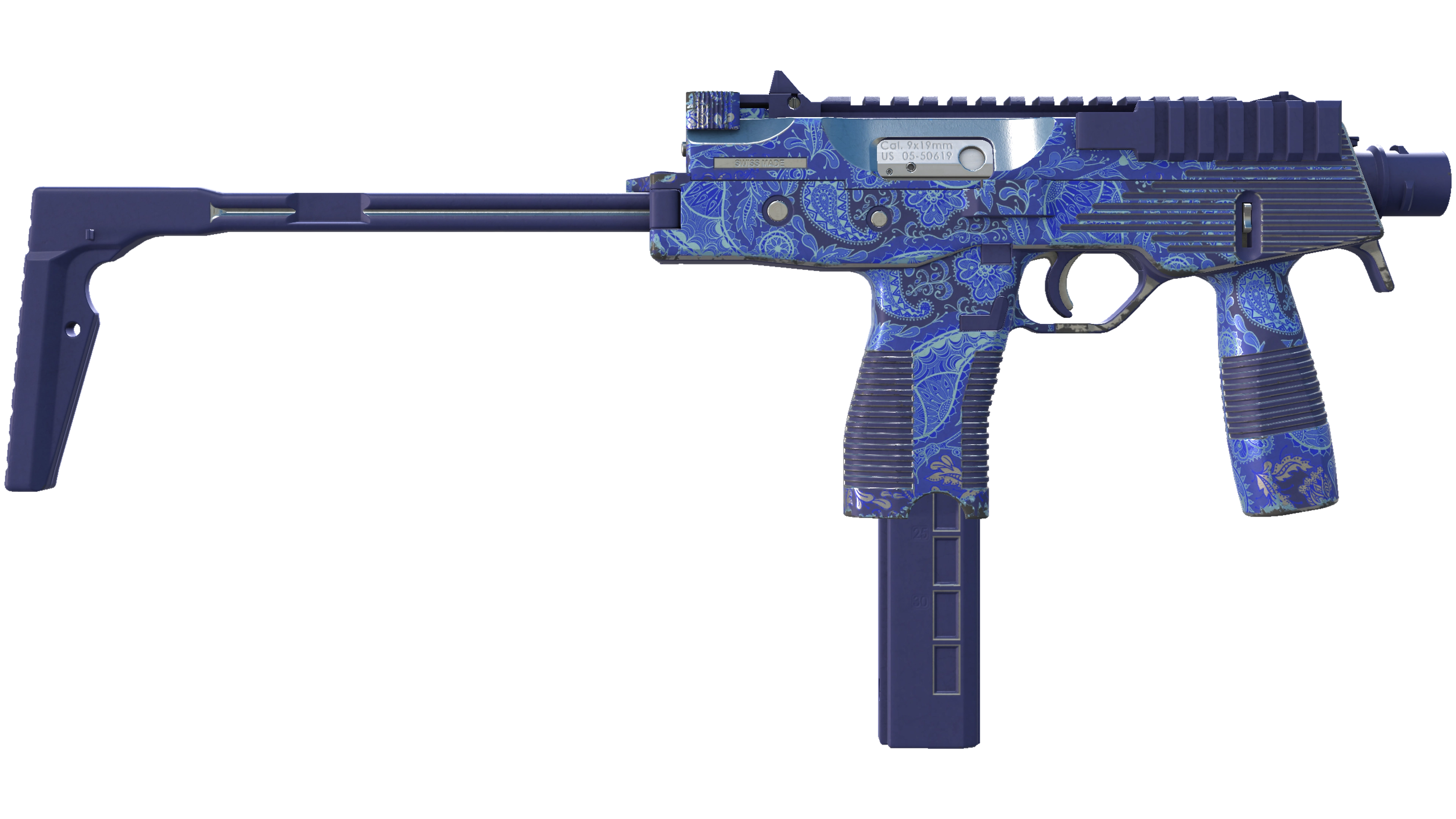 MP9 | Cobalt Paisley (Minimal Wear) thumbnail
