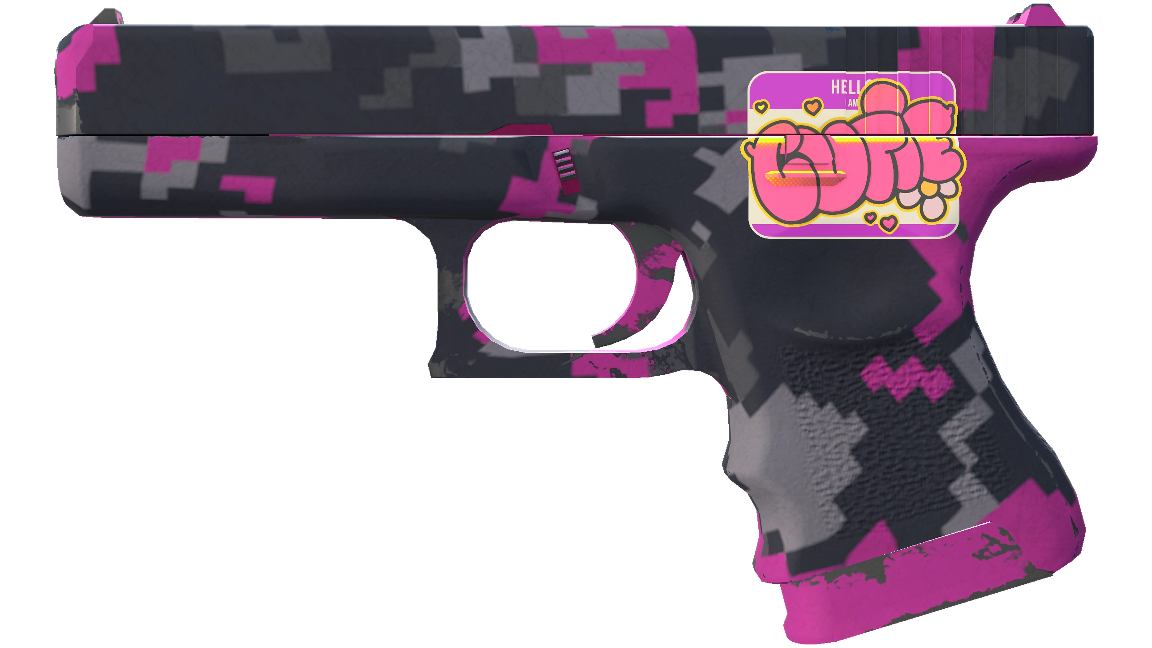 Souvenir Glock-18 | Pink DDPAT (Minimal Wear) thumbnail