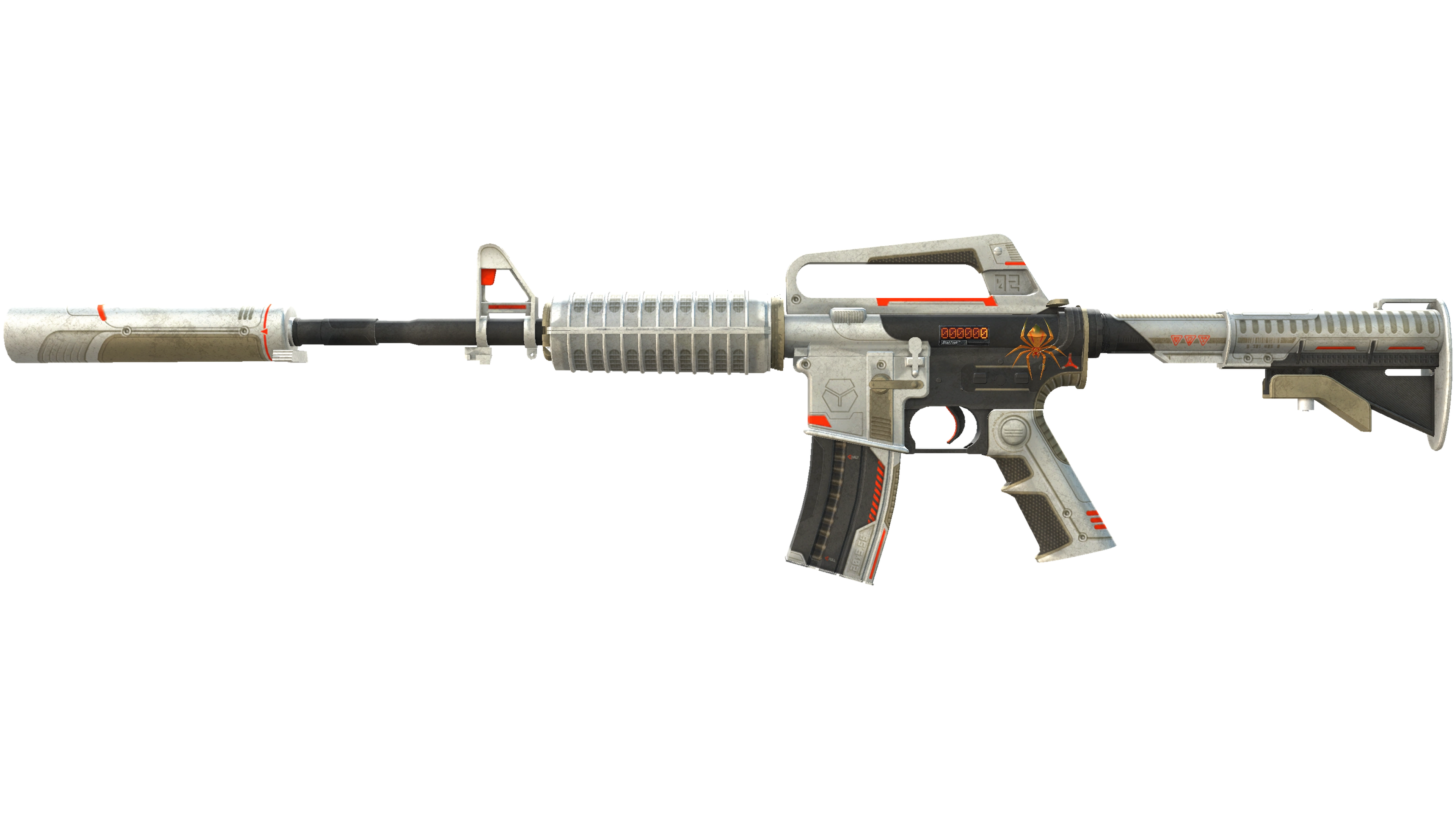 StatTrak™ M4A1-S | Mecha Industries (Well-Worn)