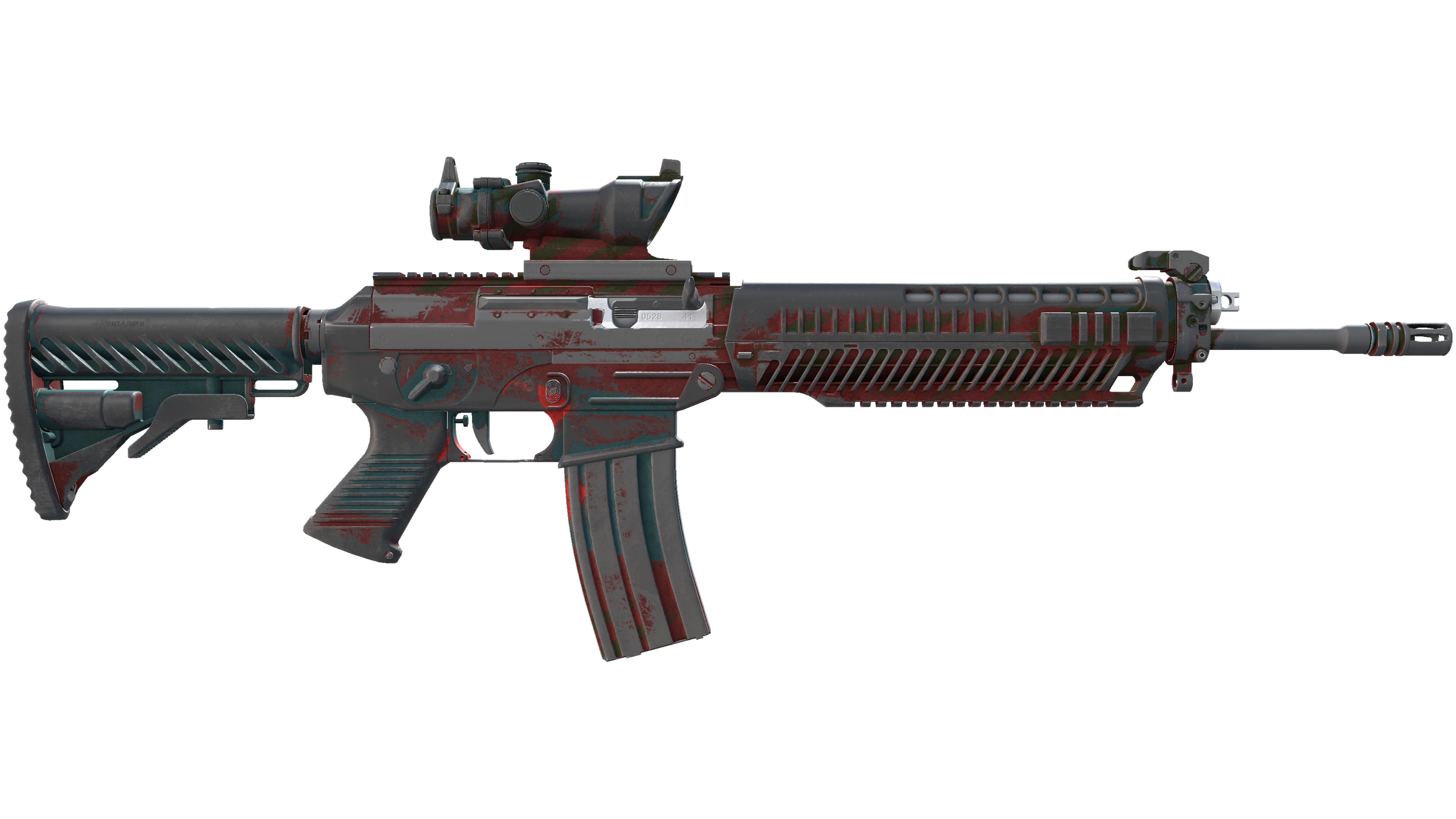Souvenir SG 553 | Fallout Warning (Battle-Scarred) thumbnail
