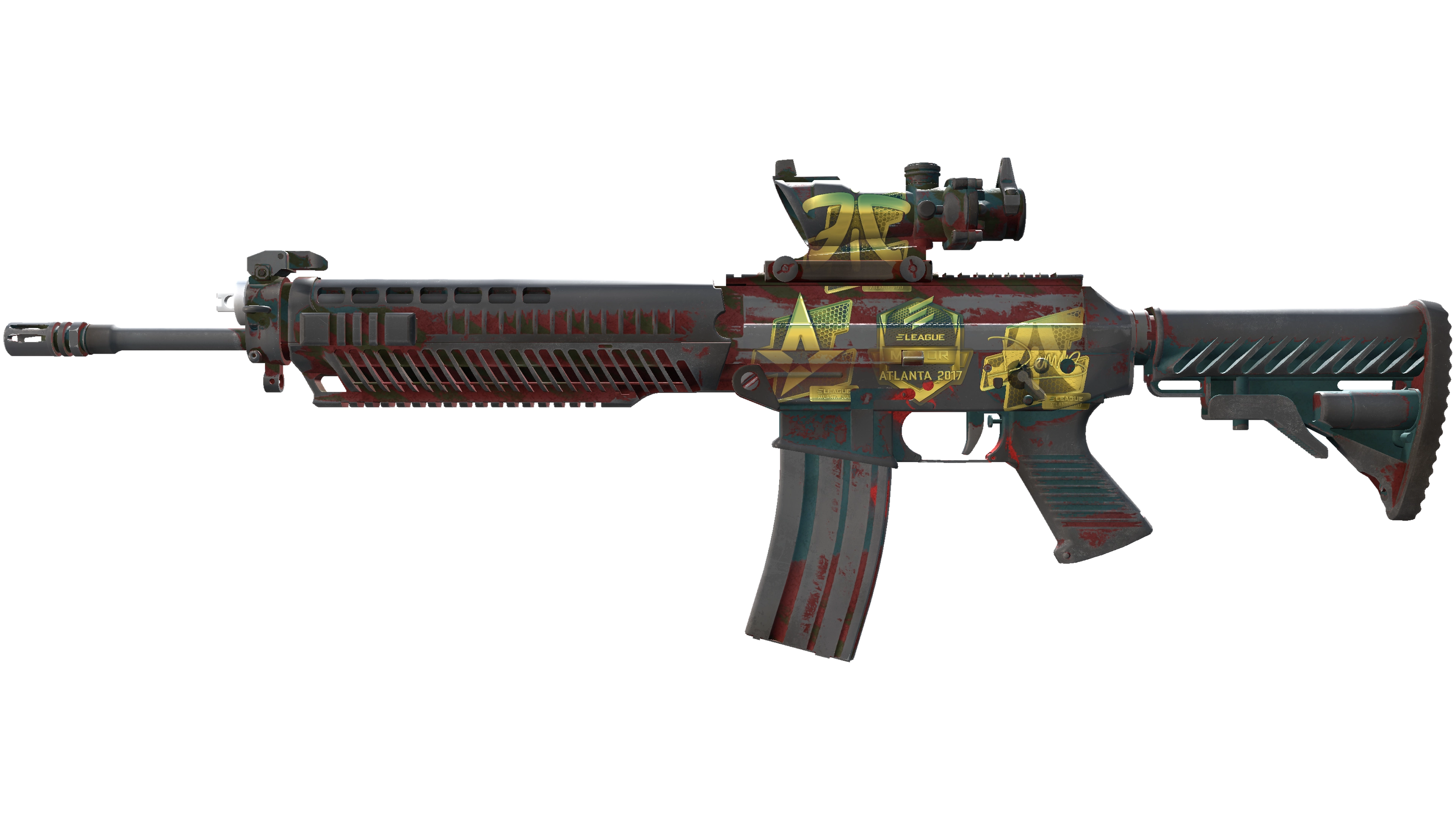 Souvenir SG 553 | Fallout Warning (Battle-Scarred)