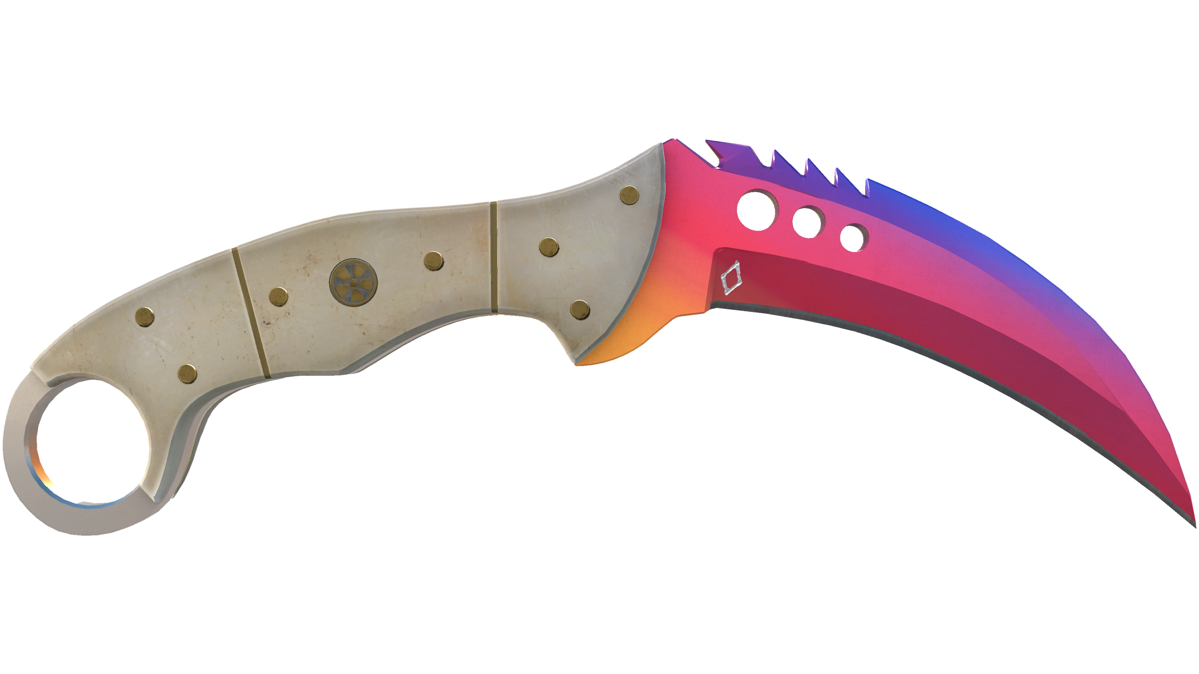 Miniatura de ★ StatTrak™ Talon Knife | Fade (Factory New)