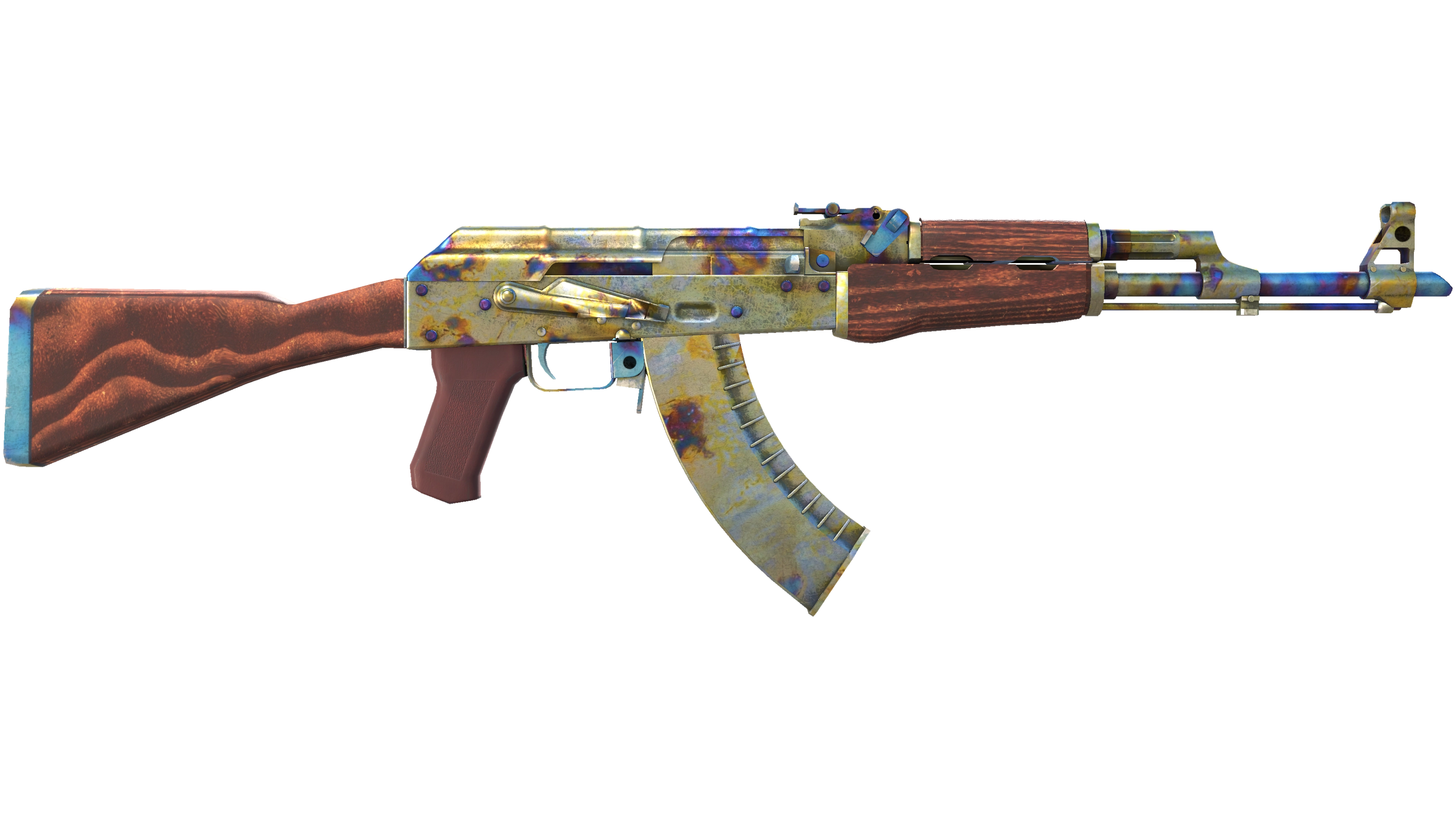 AK-47 | Case Hardened (Well-Worn) thumbnail