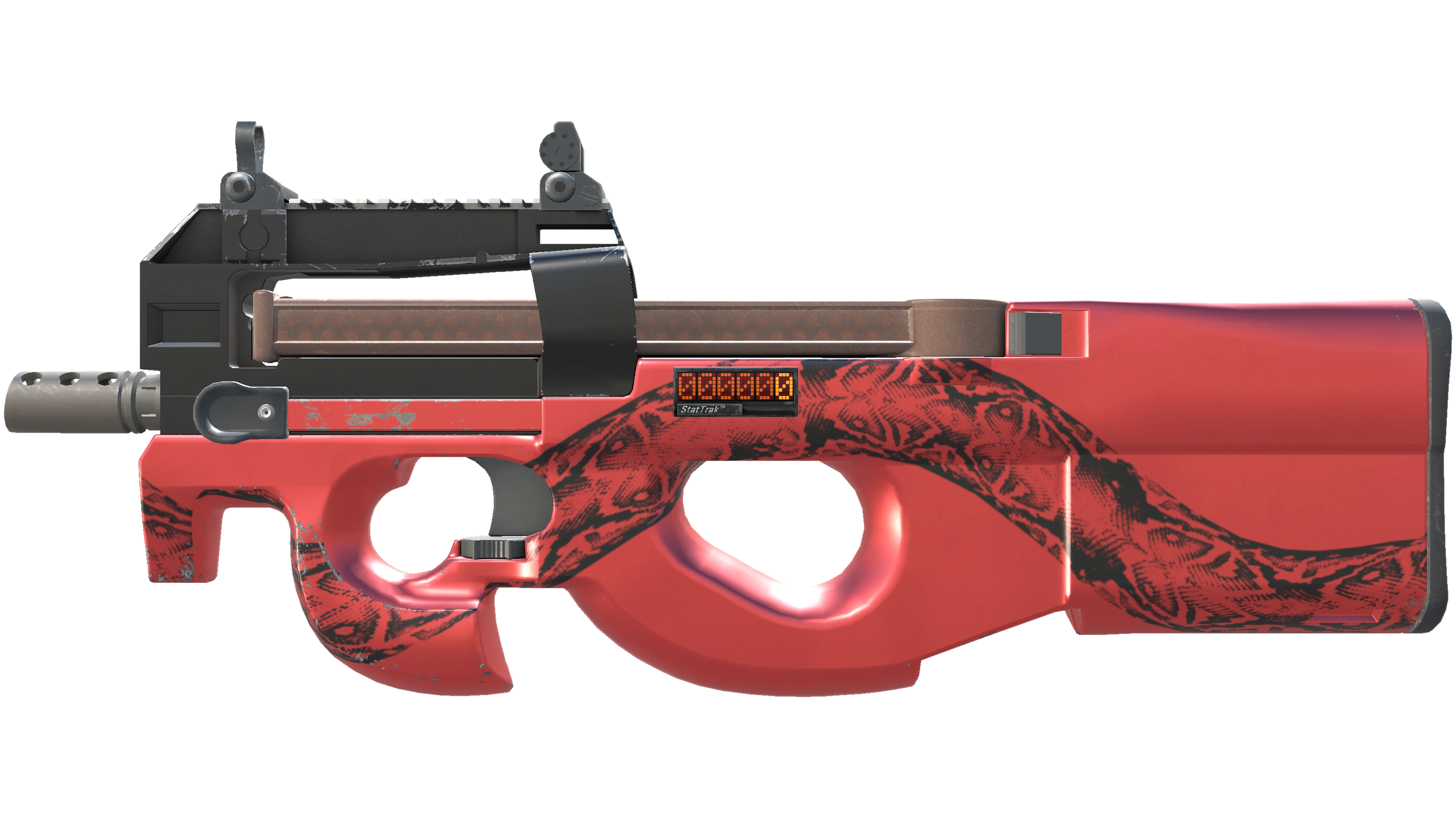 صورة مصغرة لـ StatTrak™ P90 | Cold Blooded (Factory New)