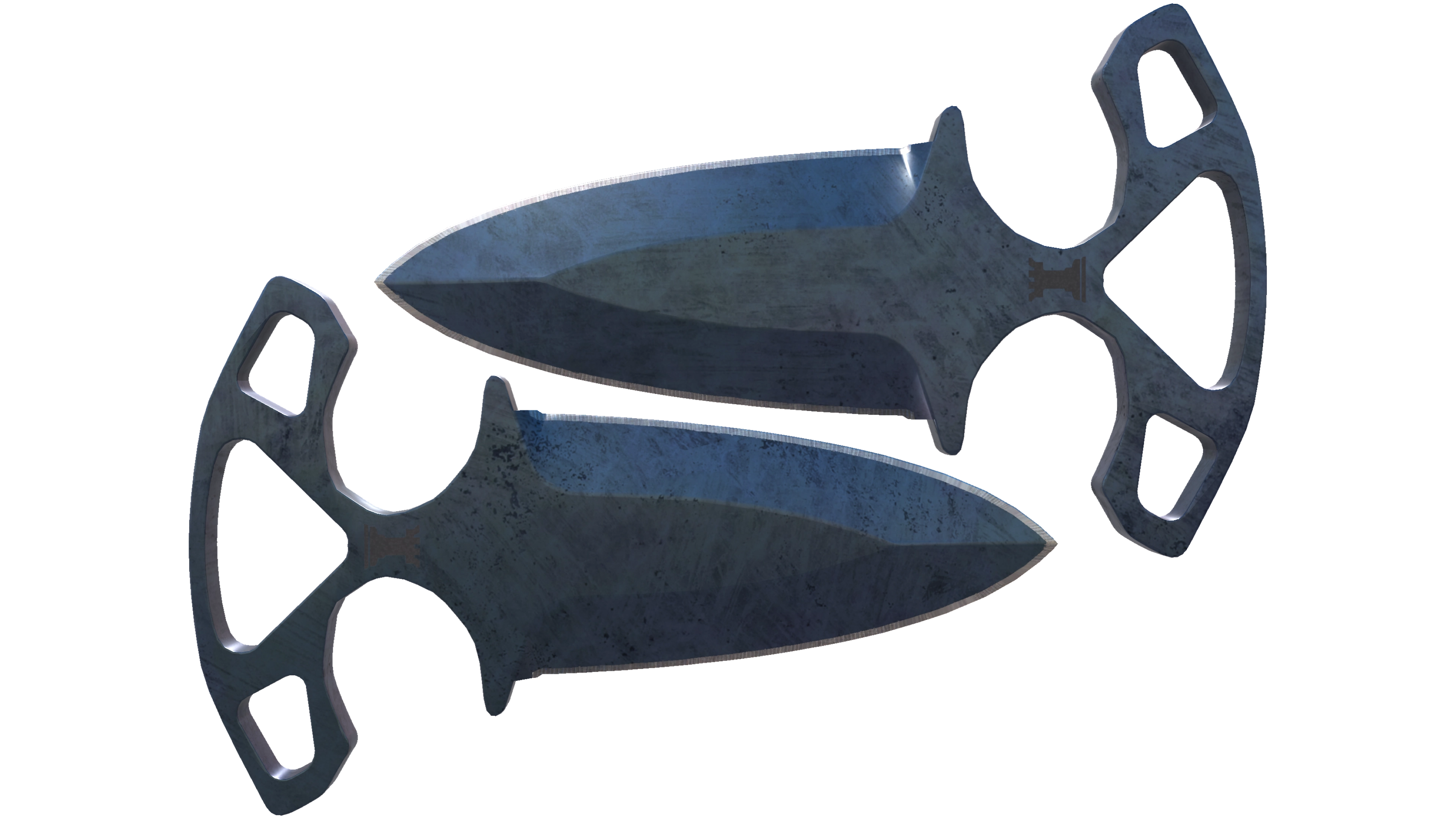 ★ Shadow Daggers | Blue Steel (Minimal Wear)