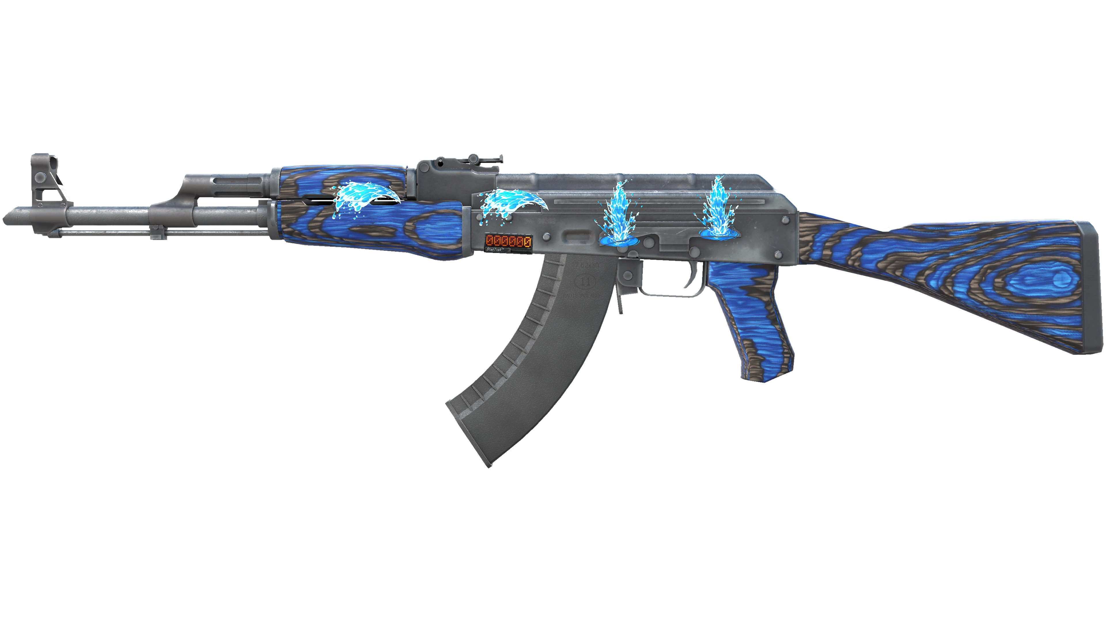 StatTrak™ AK-47 | Blue Laminate (Minimal Wear)