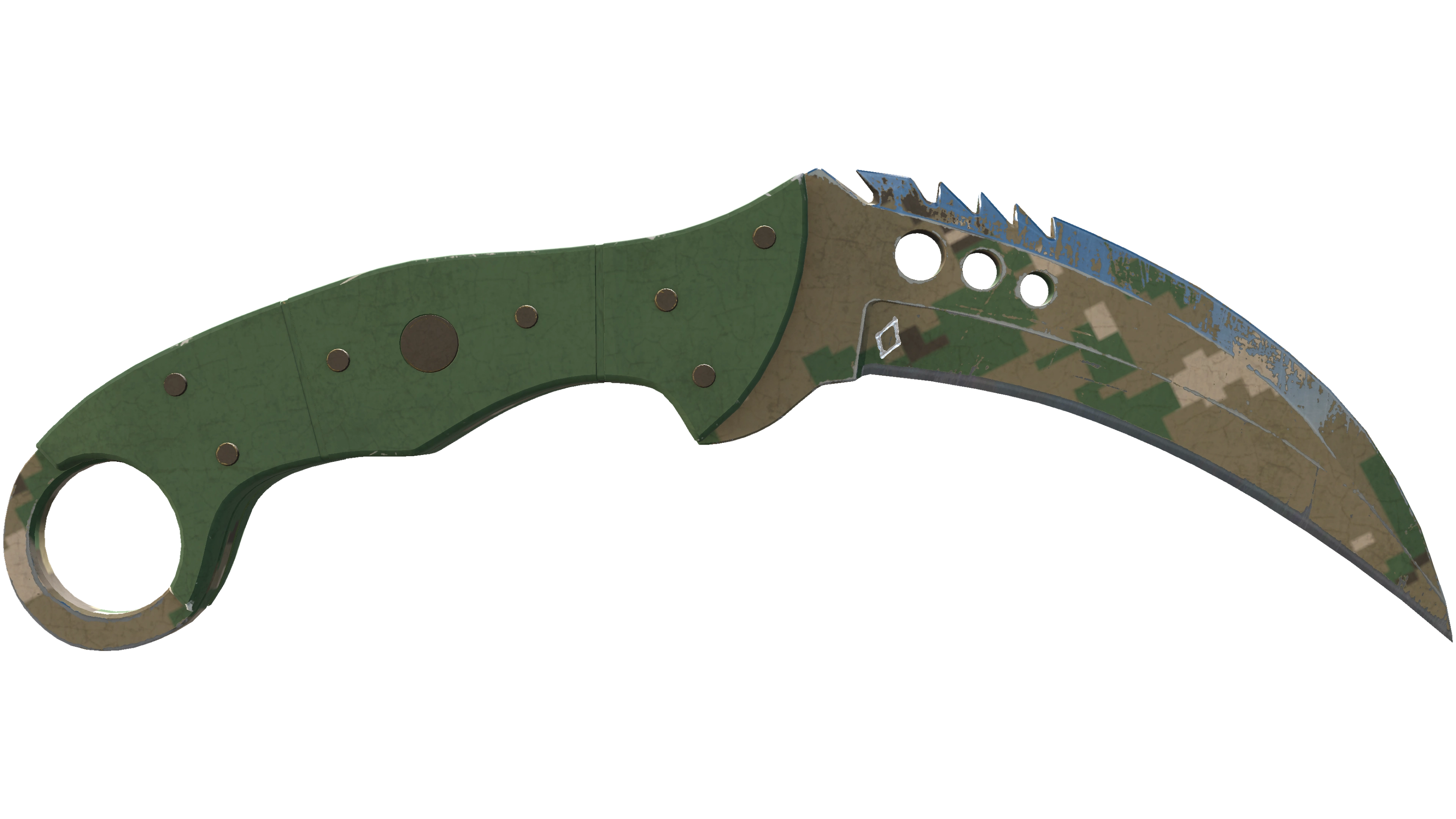 ★ StatTrak™ Talon Knife | Forest DDPAT (Field-Tested) thumbnail