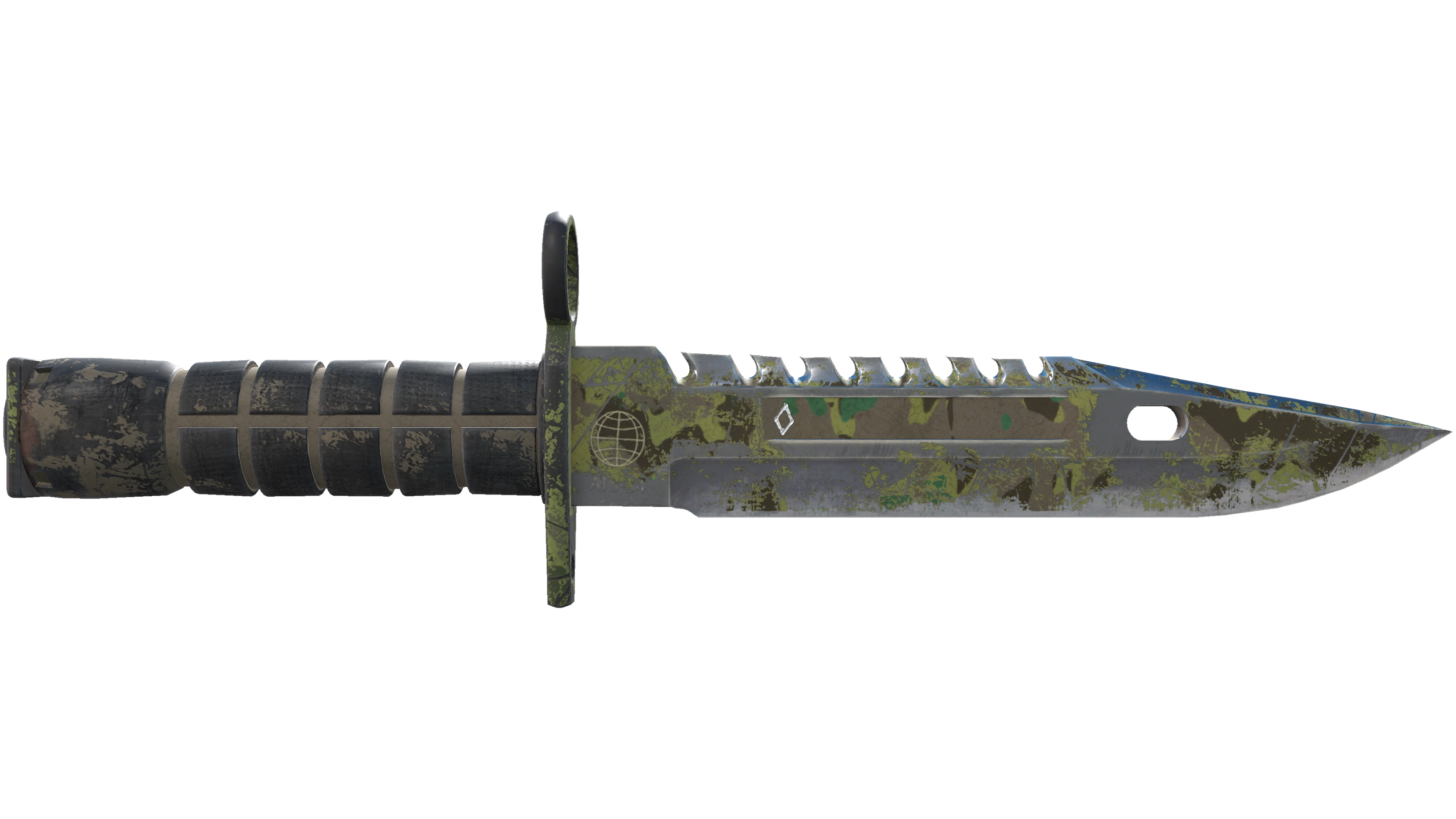 ★ StatTrak™ M9 Bayonet | Boreal Forest (Battle-Scarred)