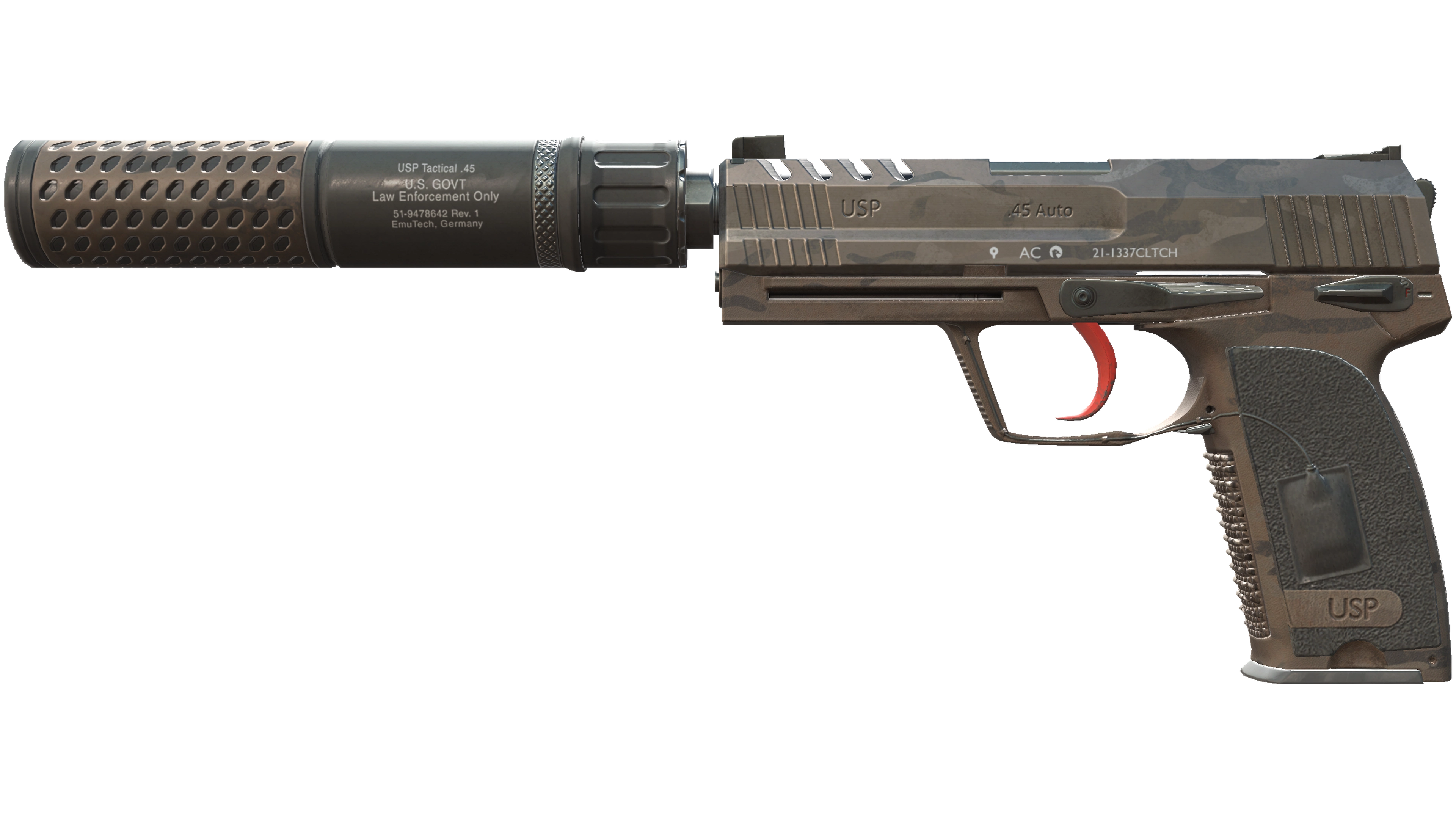 USP-S | Desert Tactical (Minimal Wear)